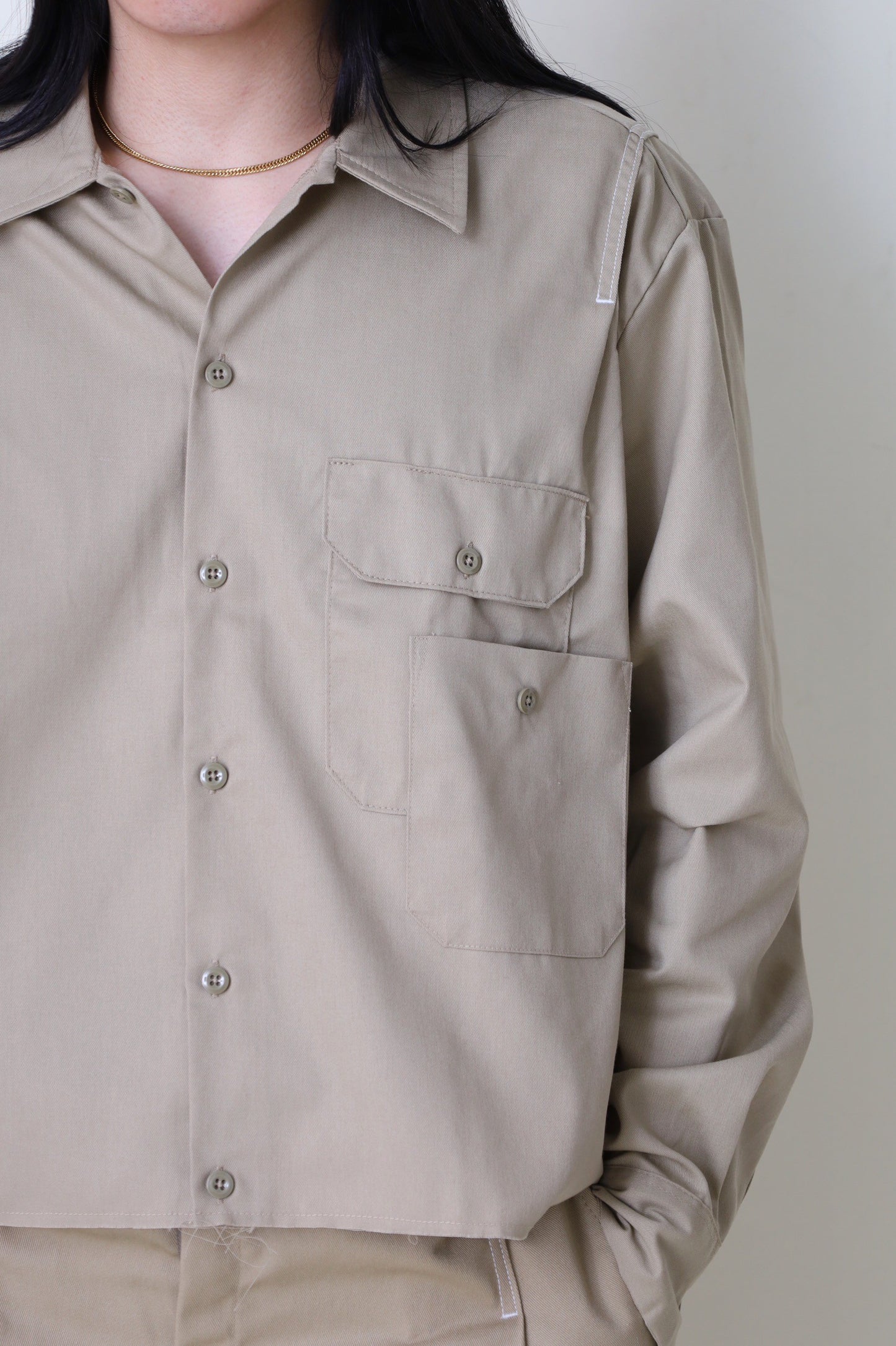 WHATEVERWORKS RECONSTRUCTED WORK L/S Work Shirt