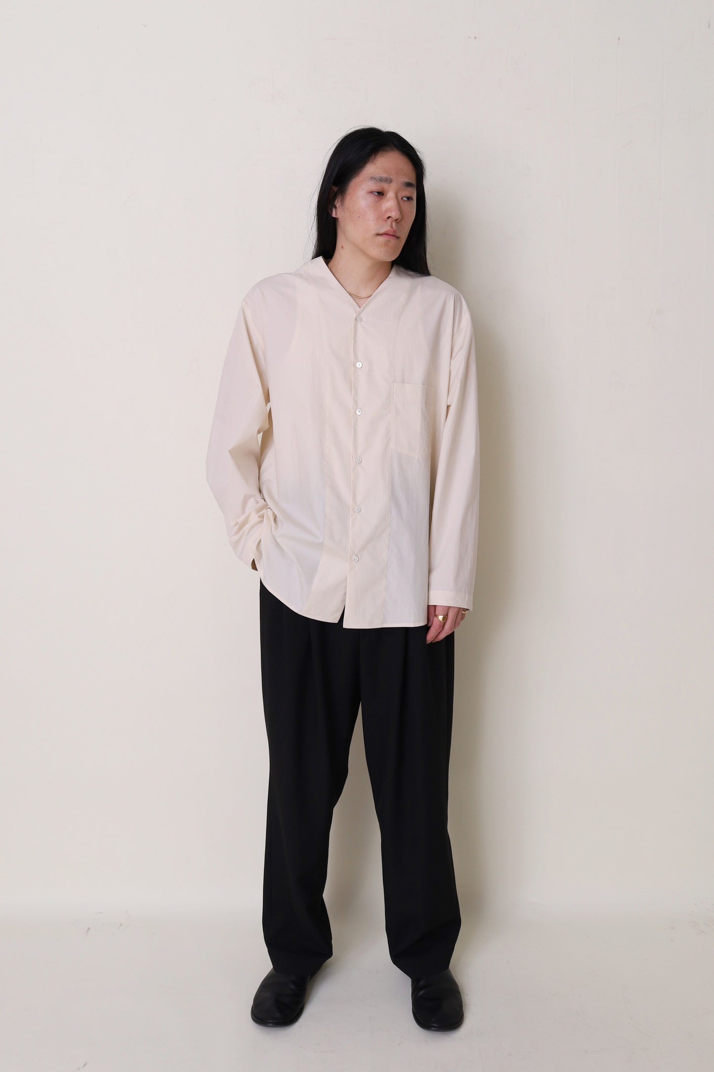 LEMAIRE V NECK SHIRT