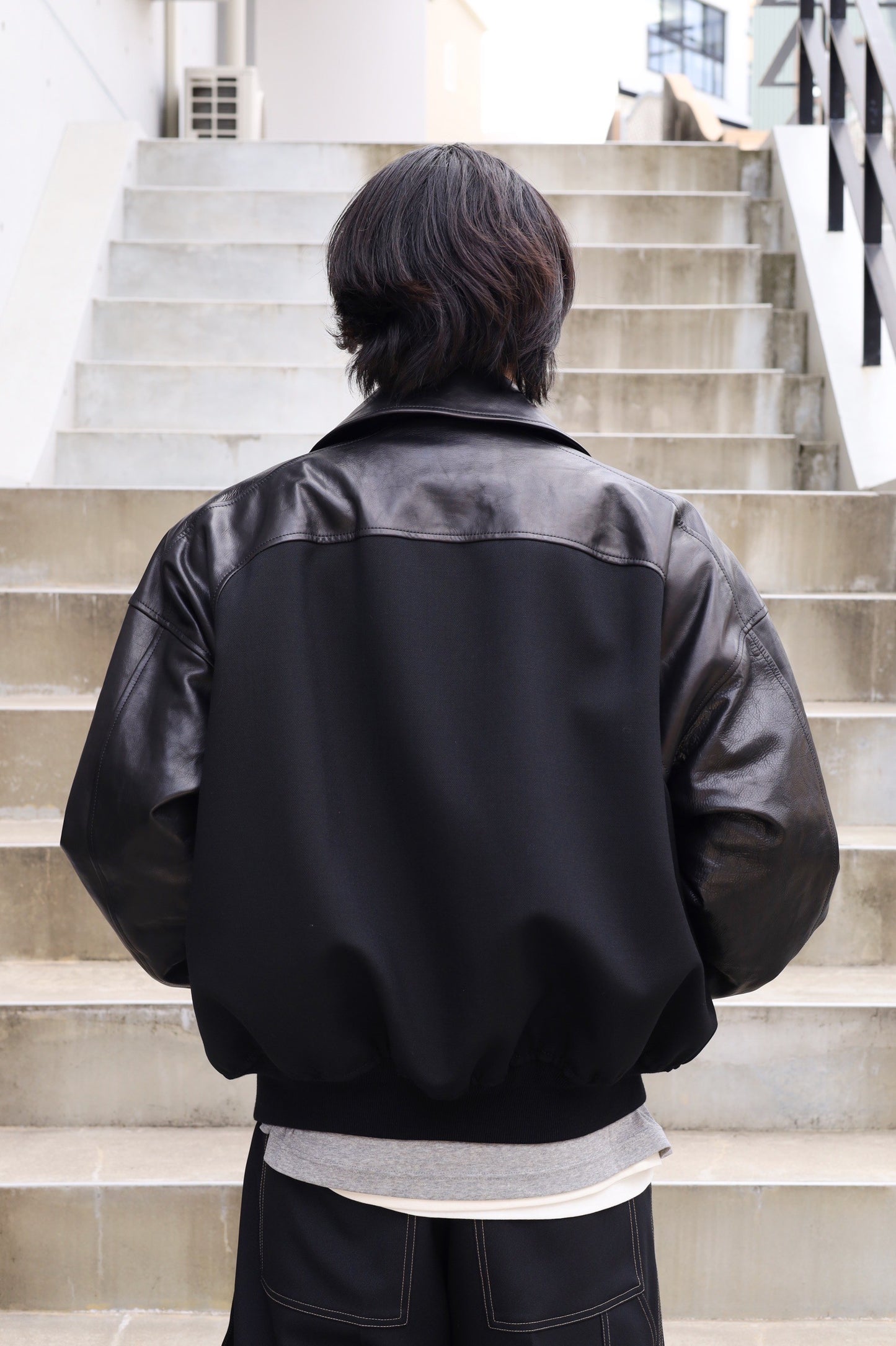 JIL SANDER BLOUSON 93 W LEATHER