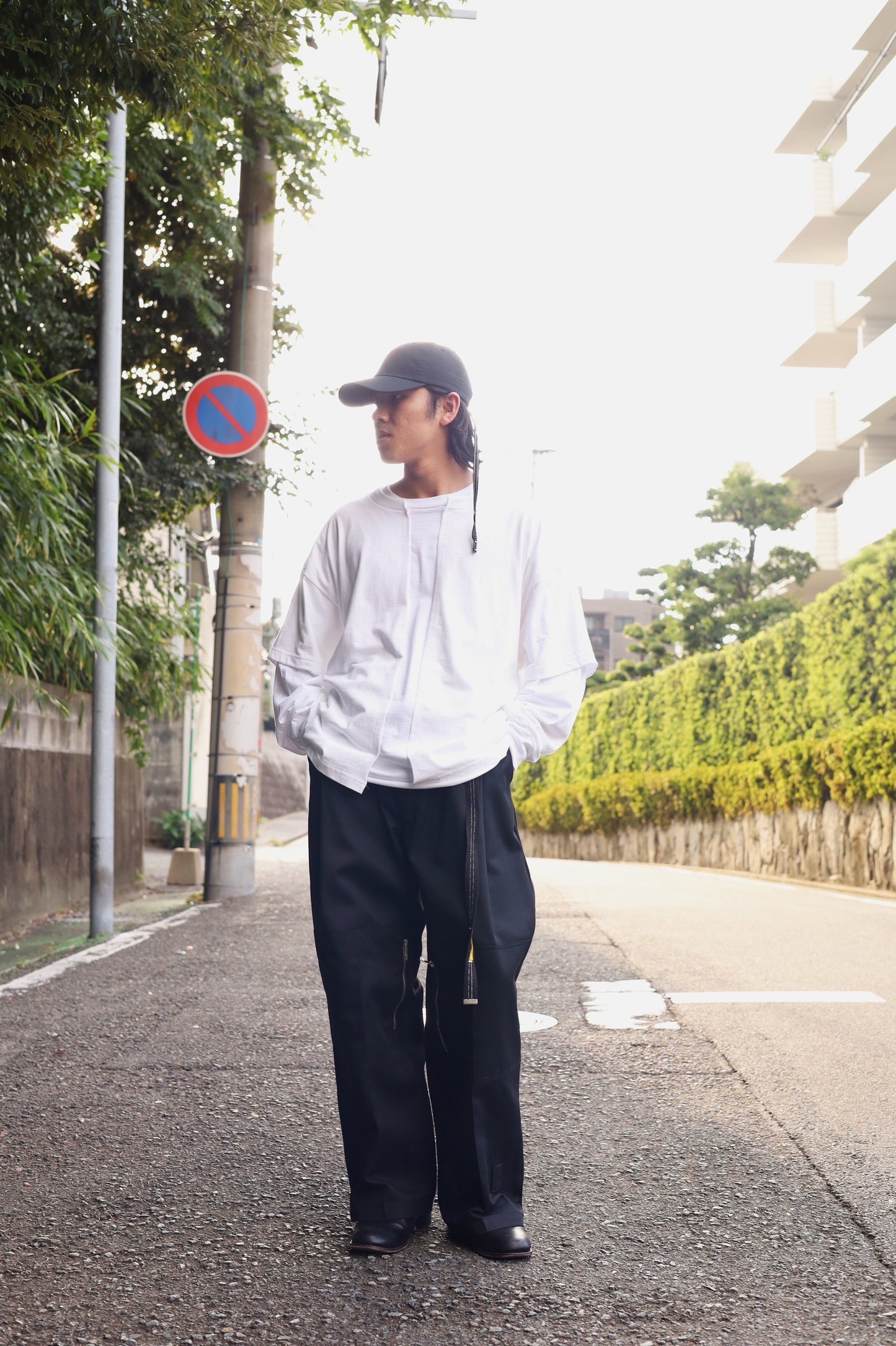 WHATEVERWORK LAYERED L/S TEE