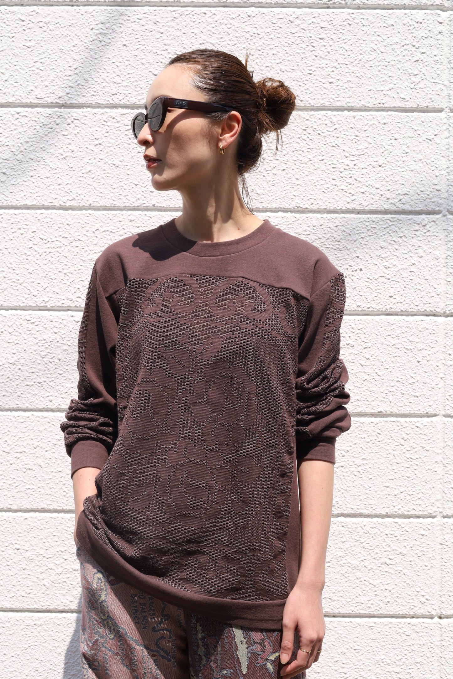 jonnlynx mesh flower tee