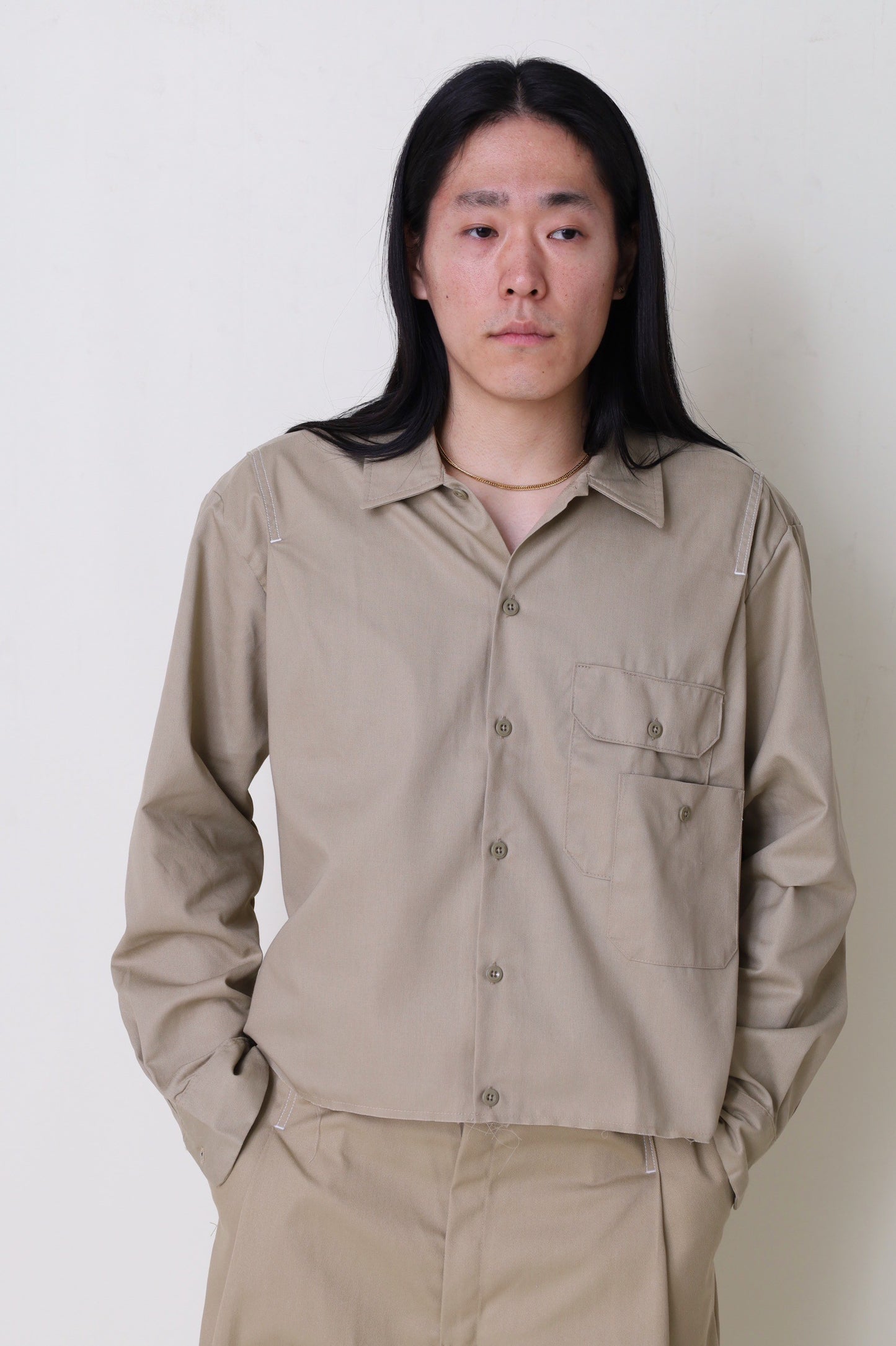WHATEVERWORKS RECONSTRUCTED WORK L/S Work Shirt