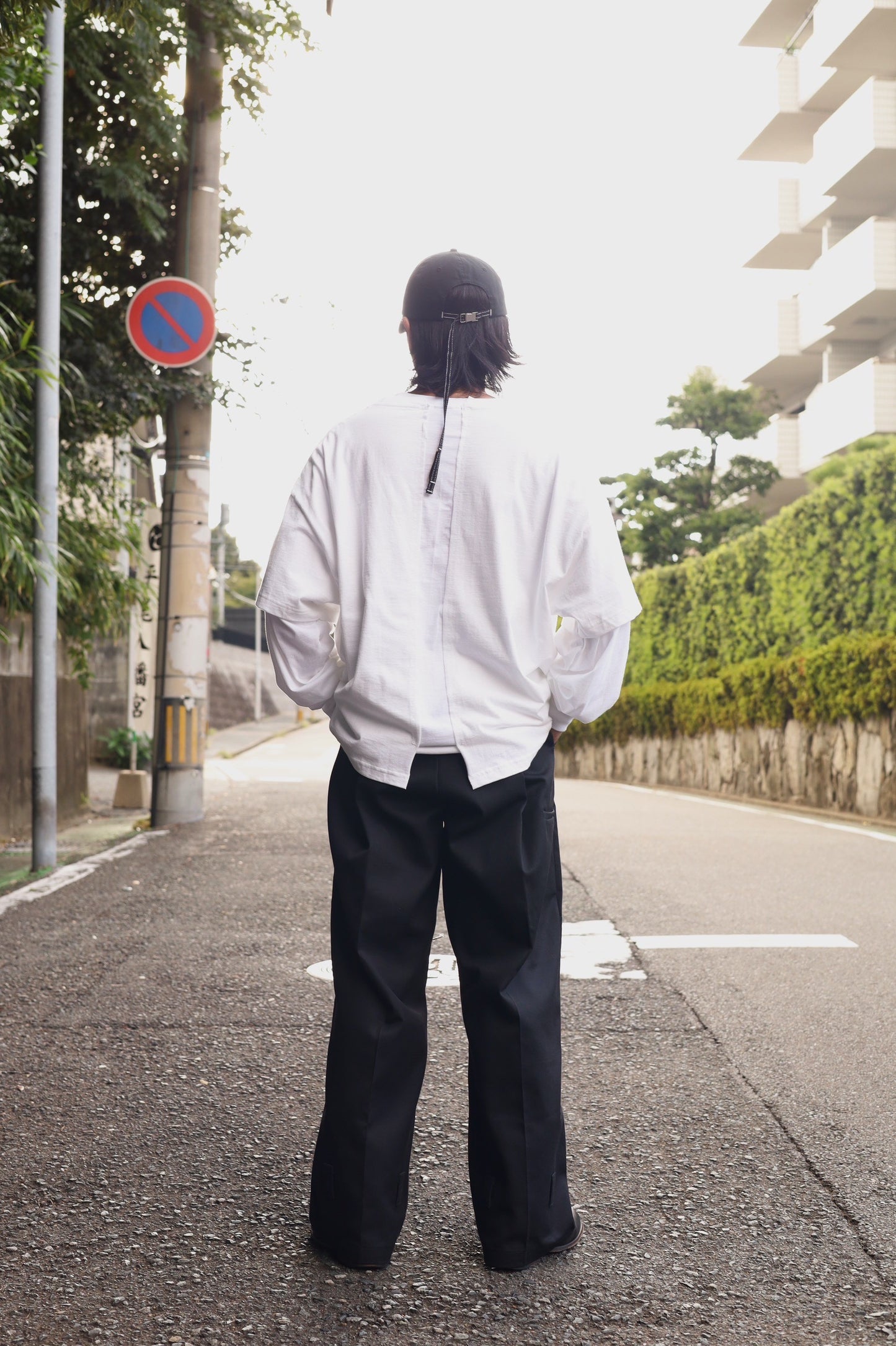 WHATEVERWORK LAYERED L/S TEE