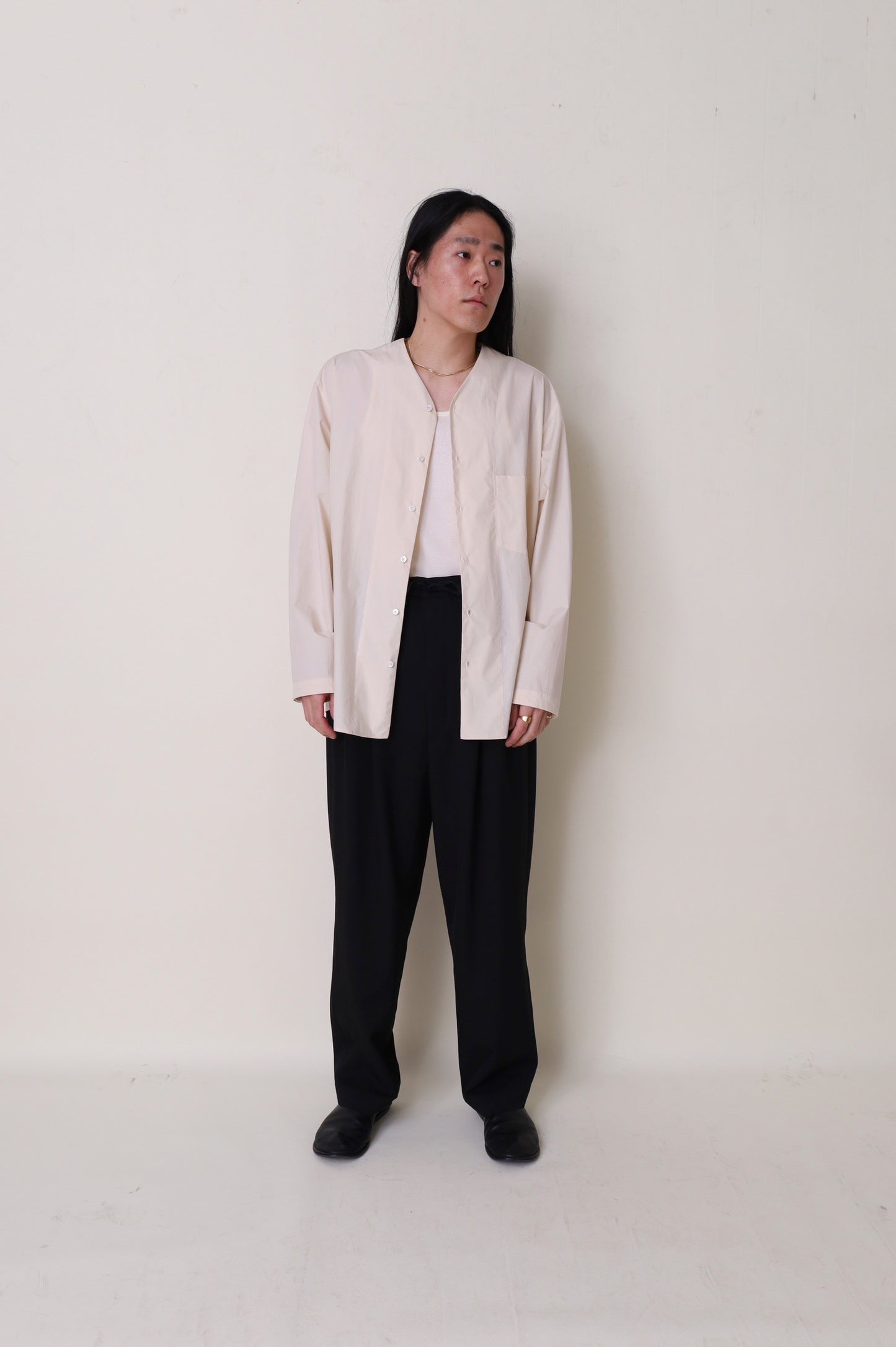 LEMAIRE V NECK SHIRT