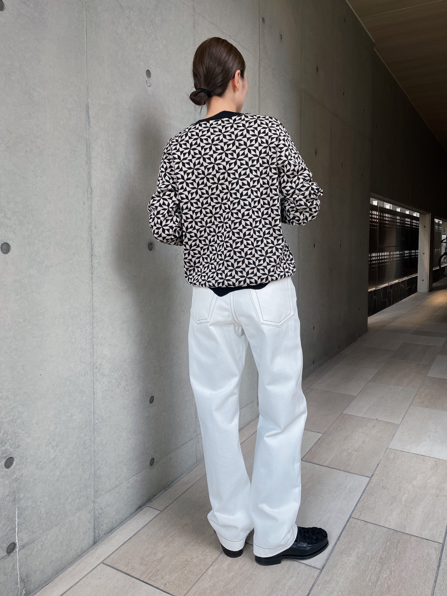 jonnlynx geometric pullover