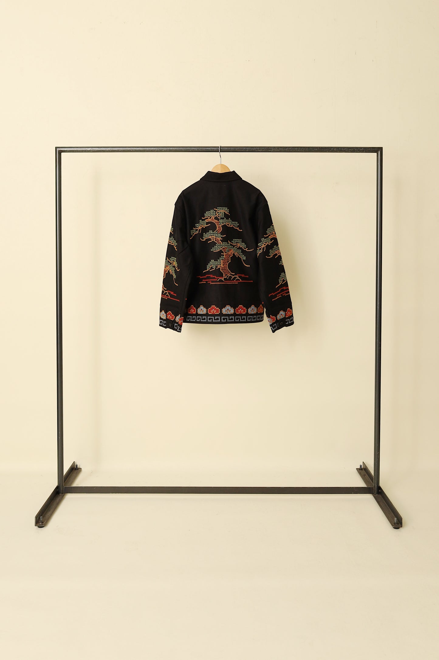 jonnlynx PINE TREE EMBROIDERY JACKET