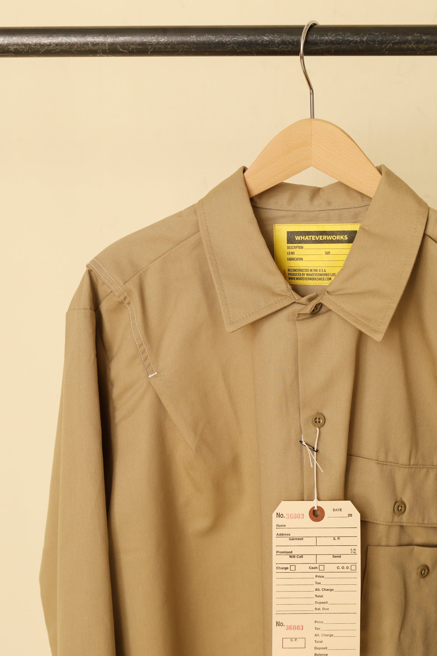 WHATEVERWORKS RECONSTRUCTED WORK L/S Work Shirt