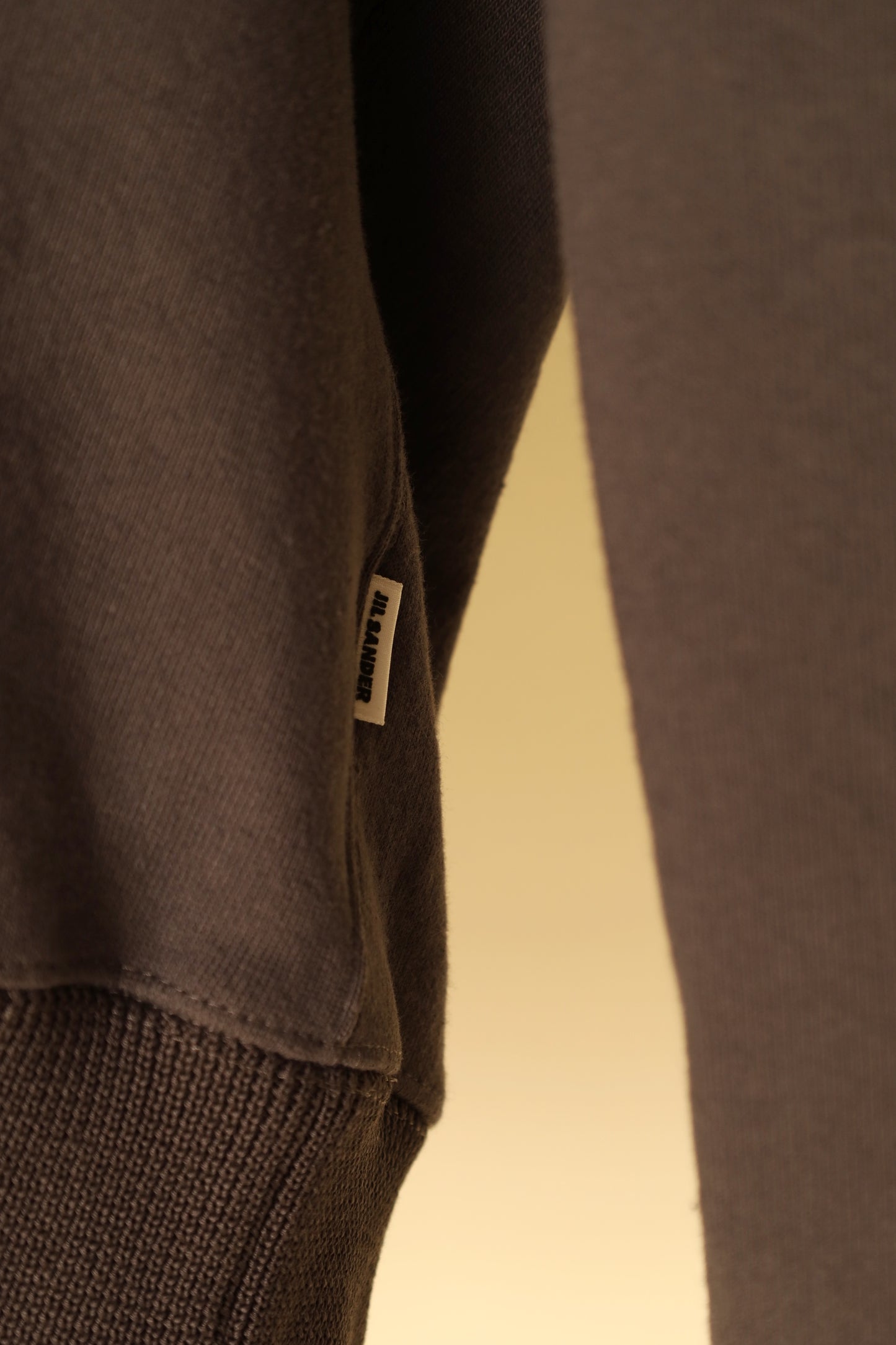 JIL SANDER SWEATSHIRT W/HOODIE
