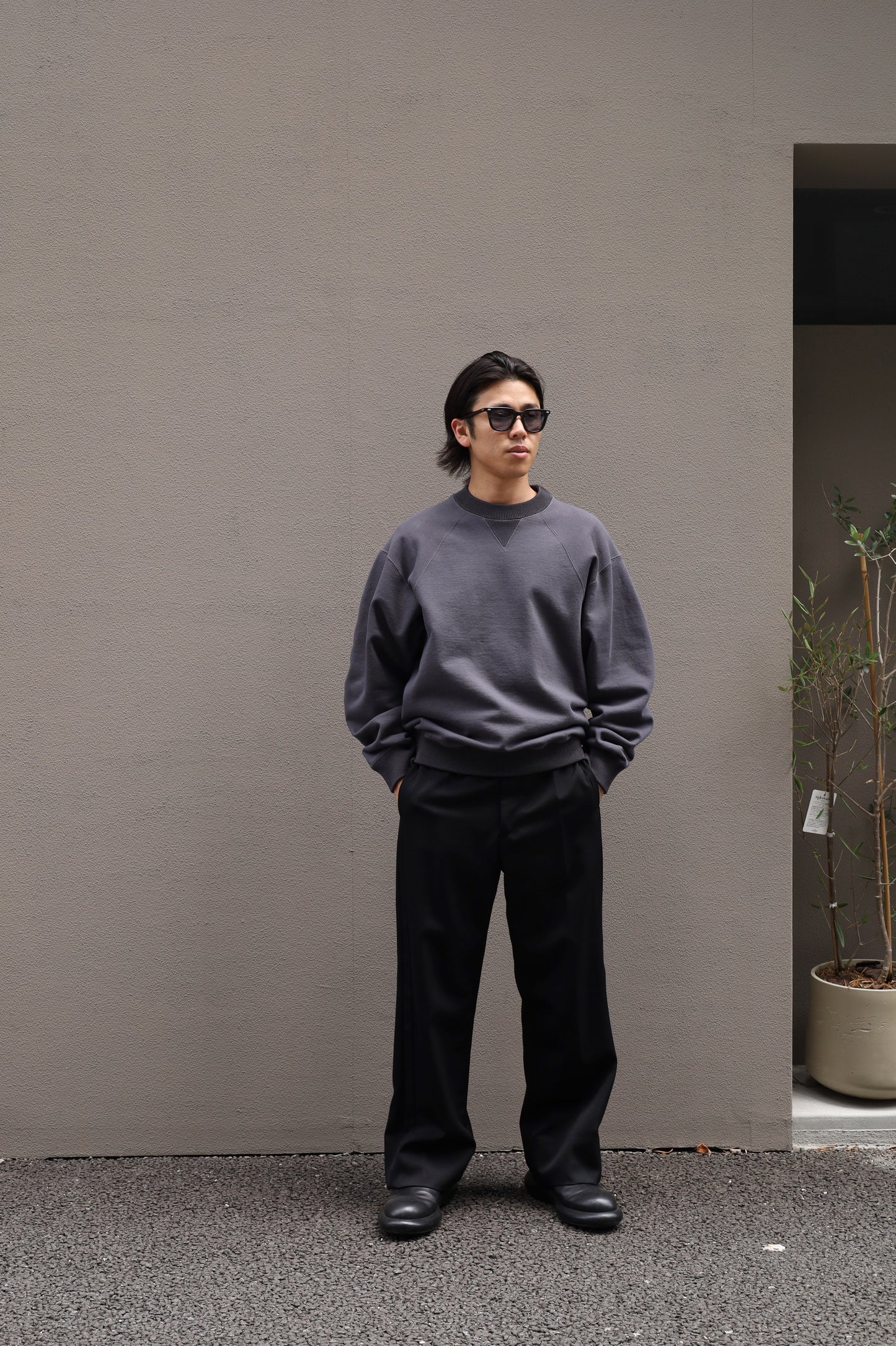 JIL SANDER SWEATSHIRT CN LS