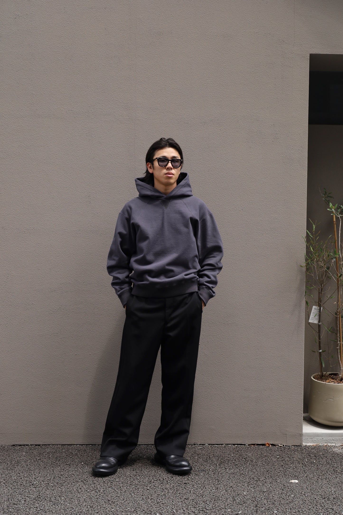 JIL SANDER SWEATSHIRT W/HOODIE