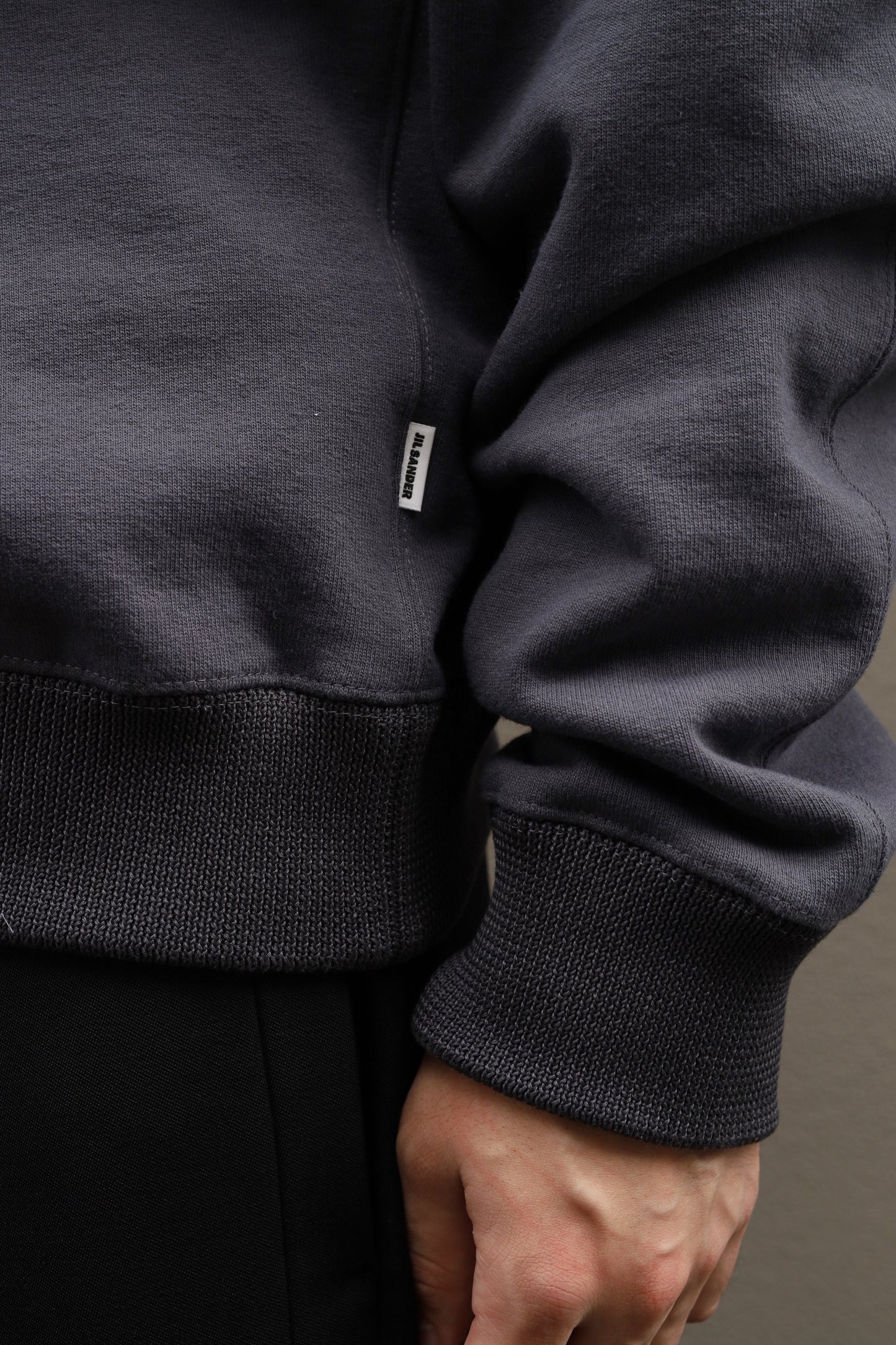 JIL SANDER SWEATSHIRT CN LS
