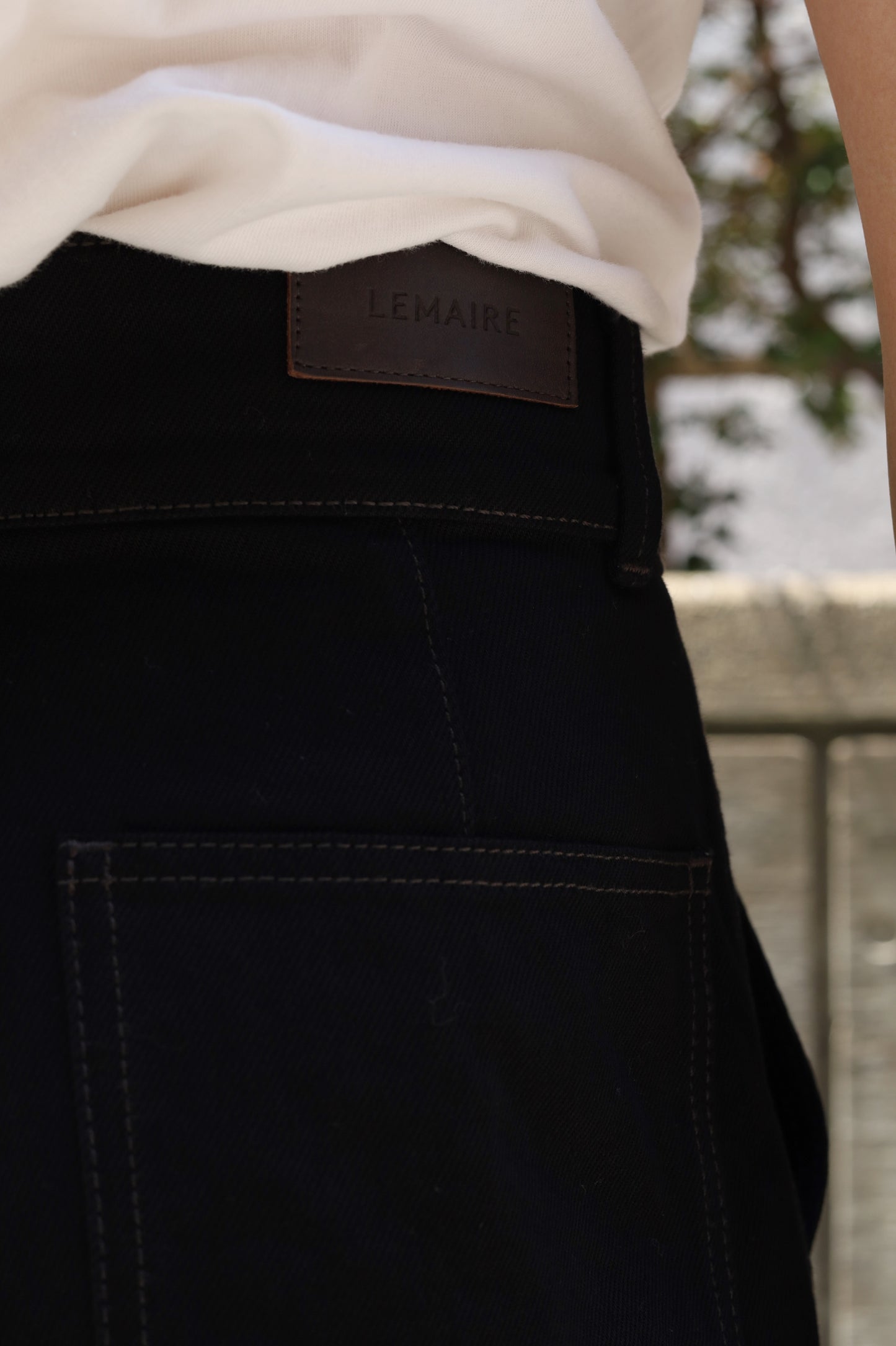 LEMAIRE MAXI BARREL WORKWEAR PANTS