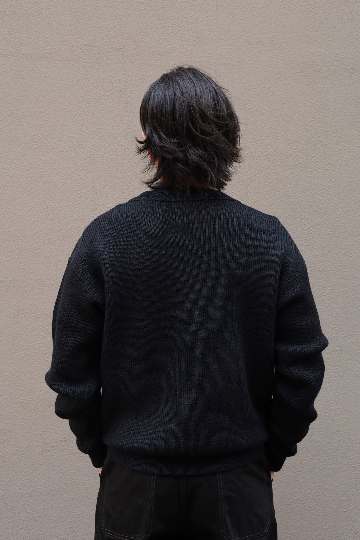 LEMAIRE BOXY ROUND NECK SWEATER