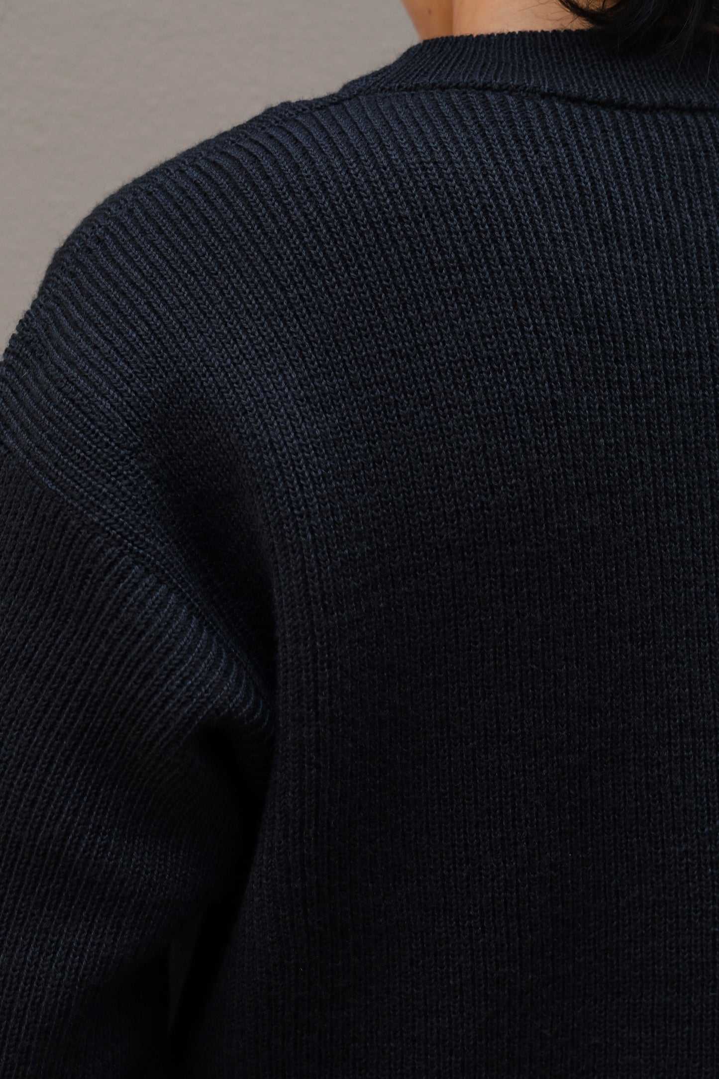 LEMAIRE BOXY ROUND NECK SWEATER