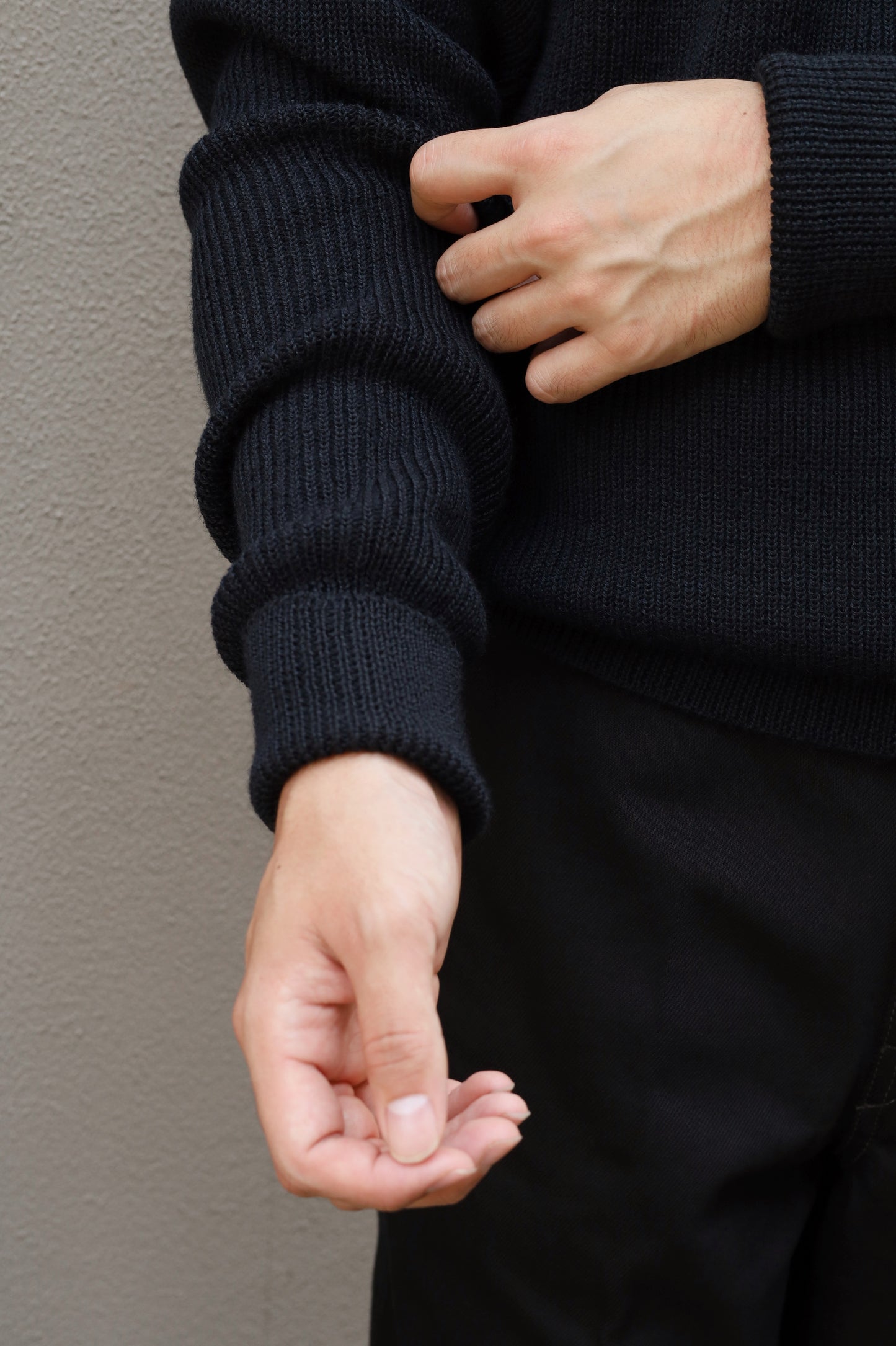 LEMAIRE BOXY ROUND NECK SWEATER