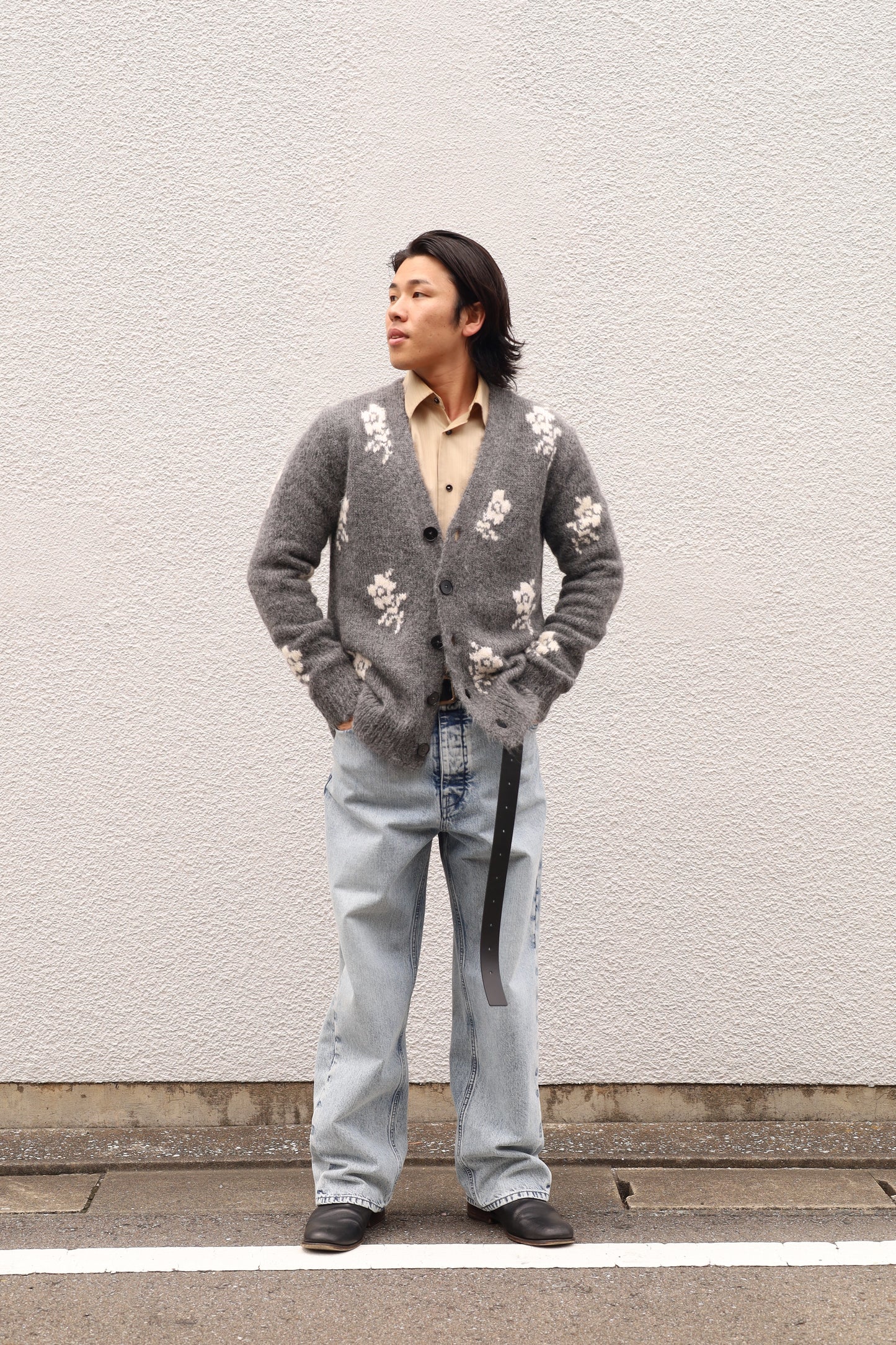 JIL SANDER LS VN CARDIGAN