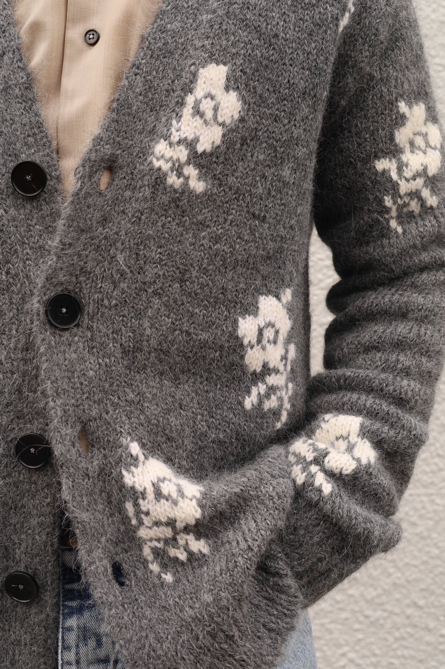JIL SANDER LS VN CARDIGAN