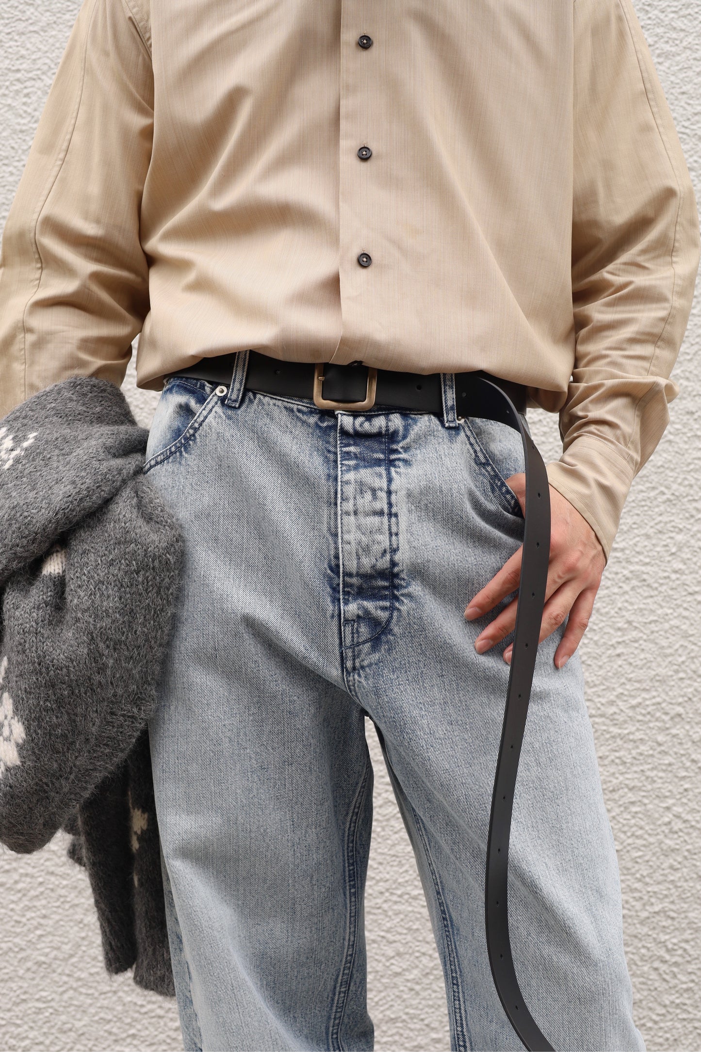 JIL SANDER SQUARE BELT LS 35MM