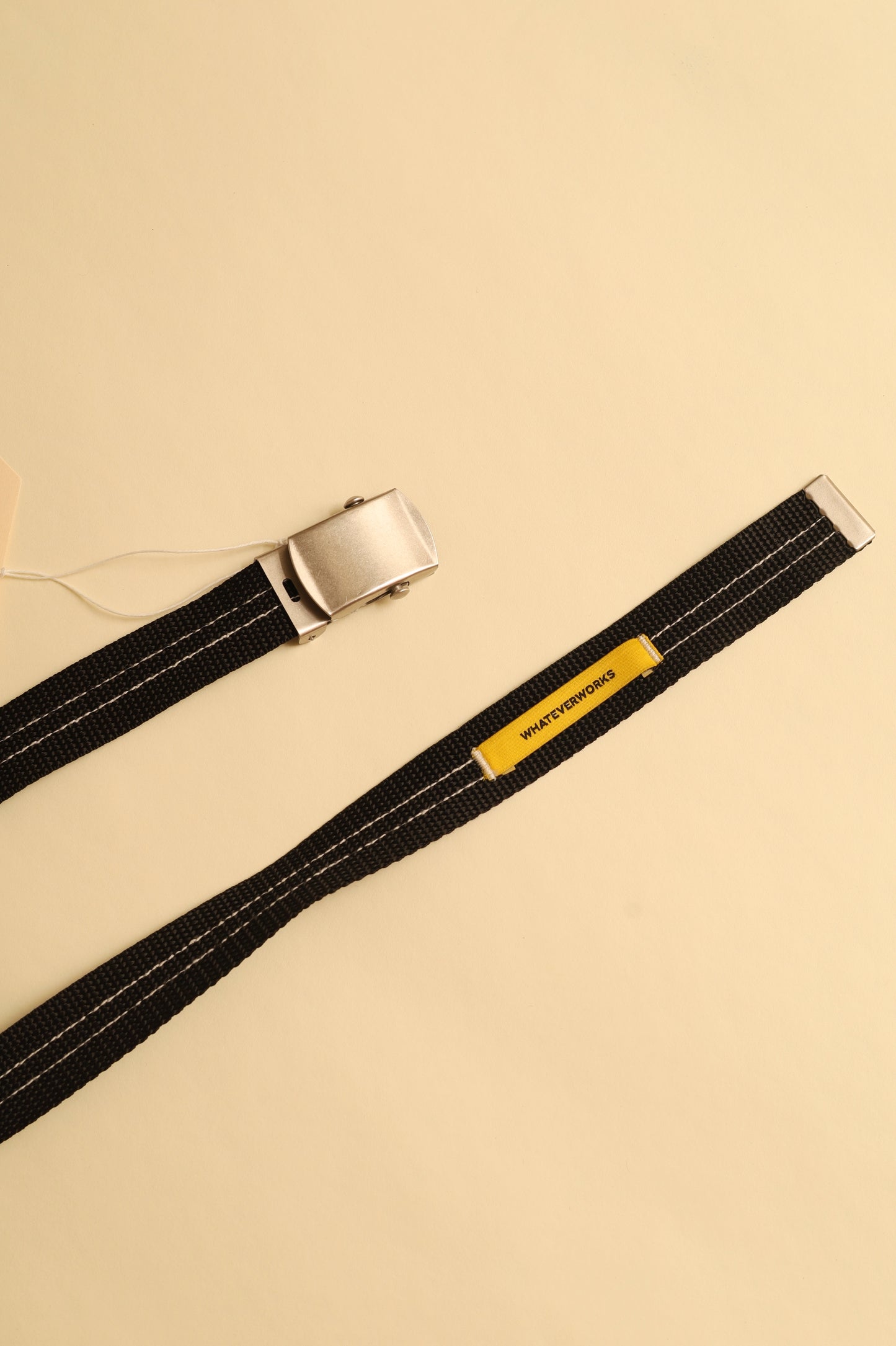 WHATEVERWORK DOUBLE STITCHED MILITARY BELT