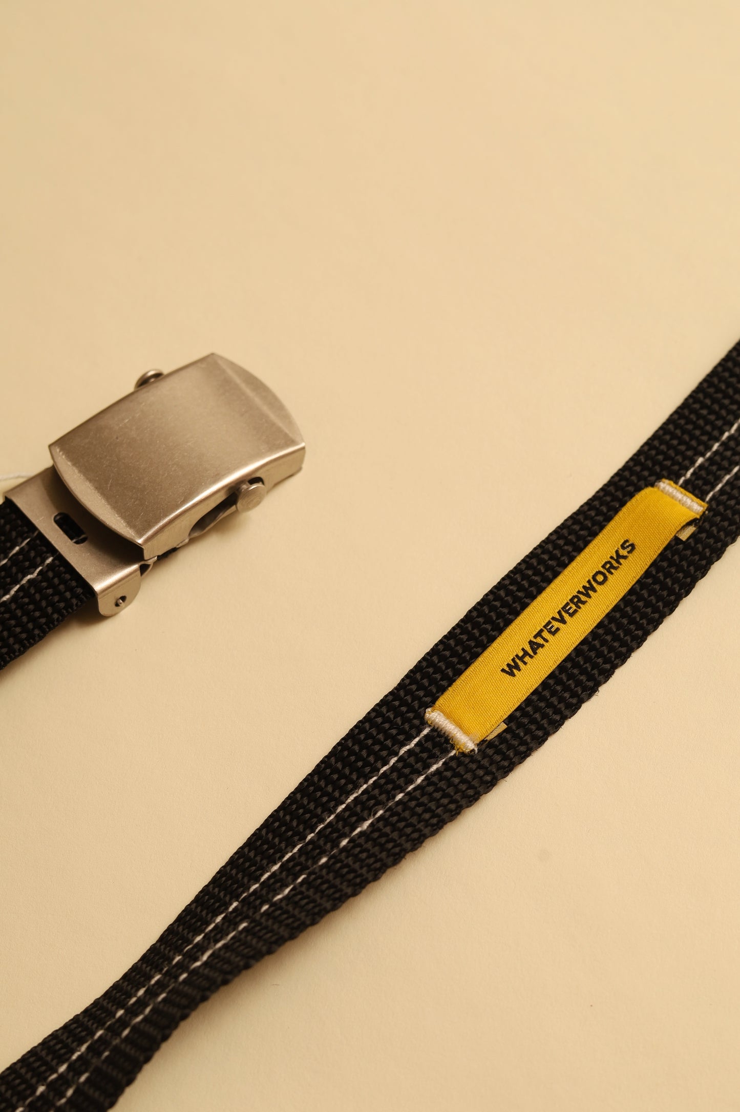WHATEVERWORK DOUBLE STITCHED MILITARY BELT