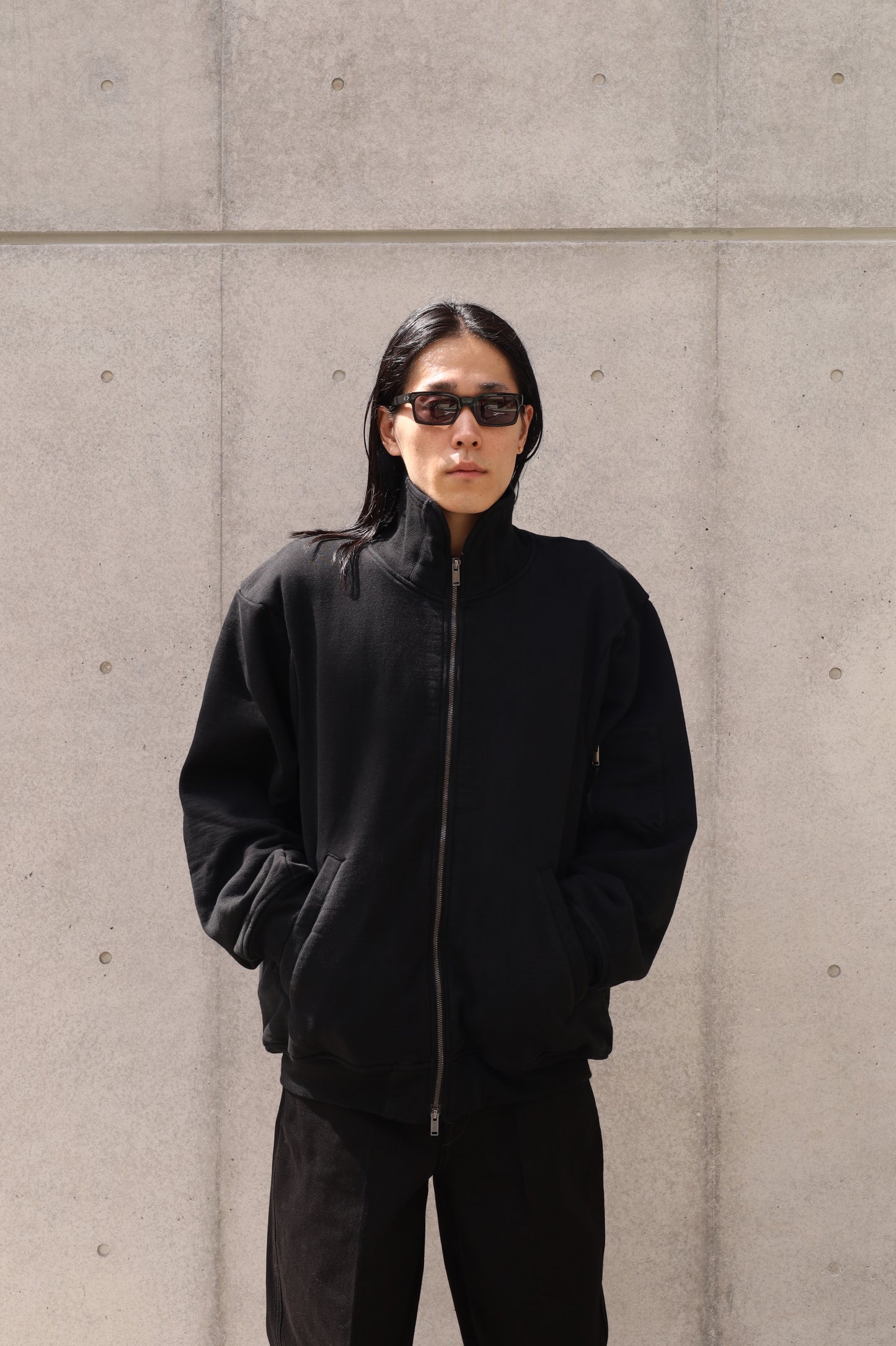 WONDER ROOM FLIGHT JACKET whale