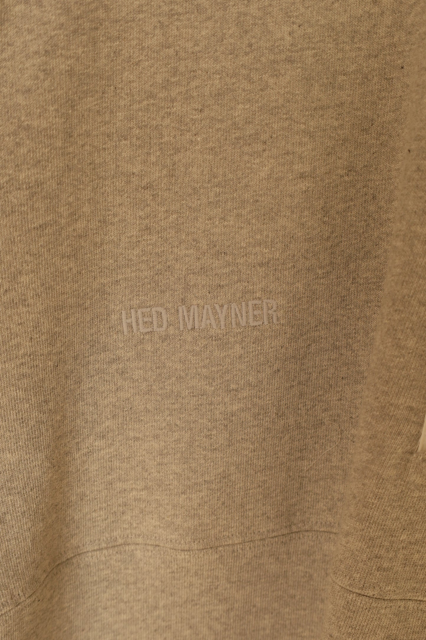 HED MAYNER EMBROIDERED POLO SWEATSHIRT