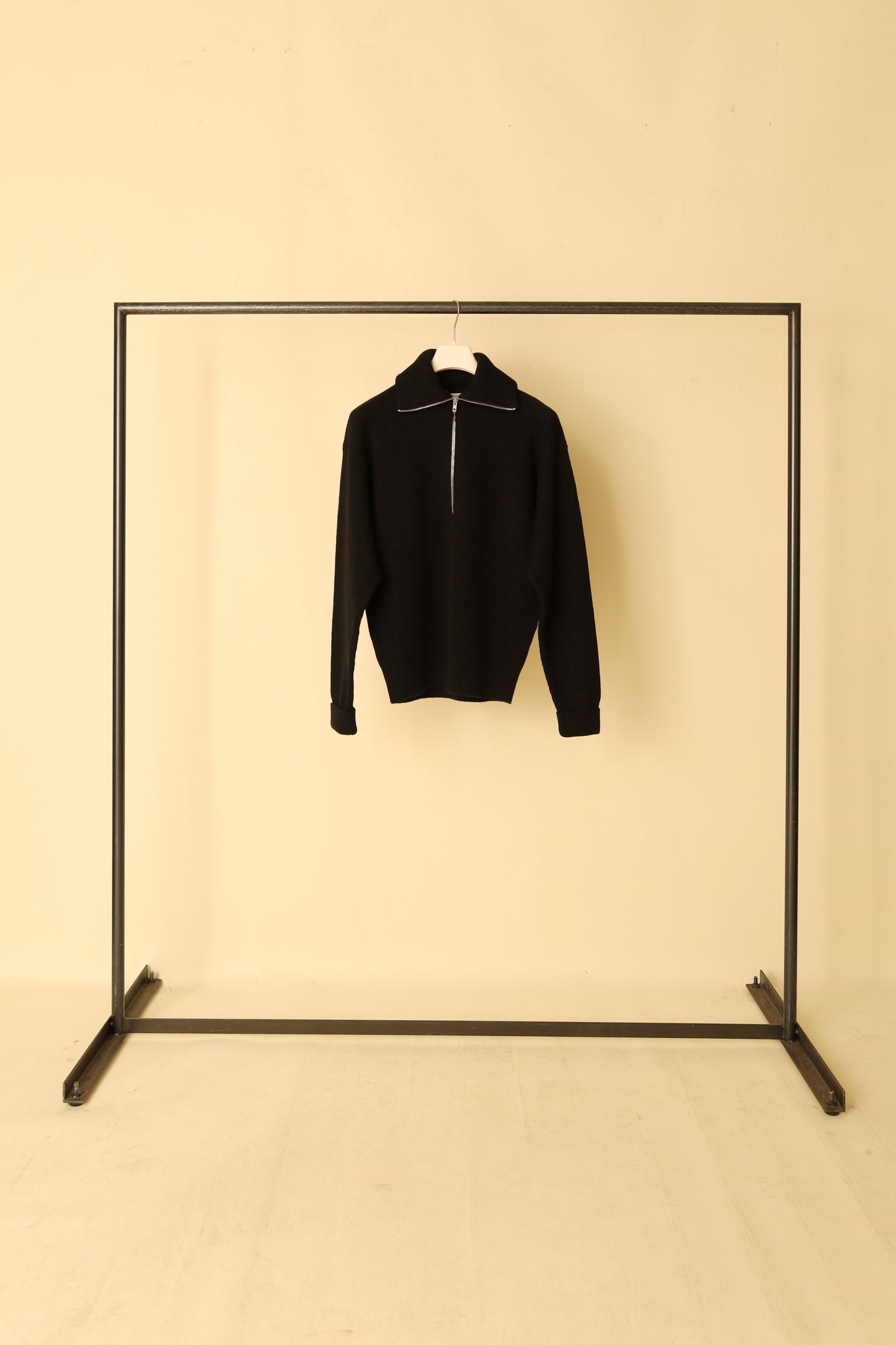 LEMAIRE HALF ZIP SWEATER