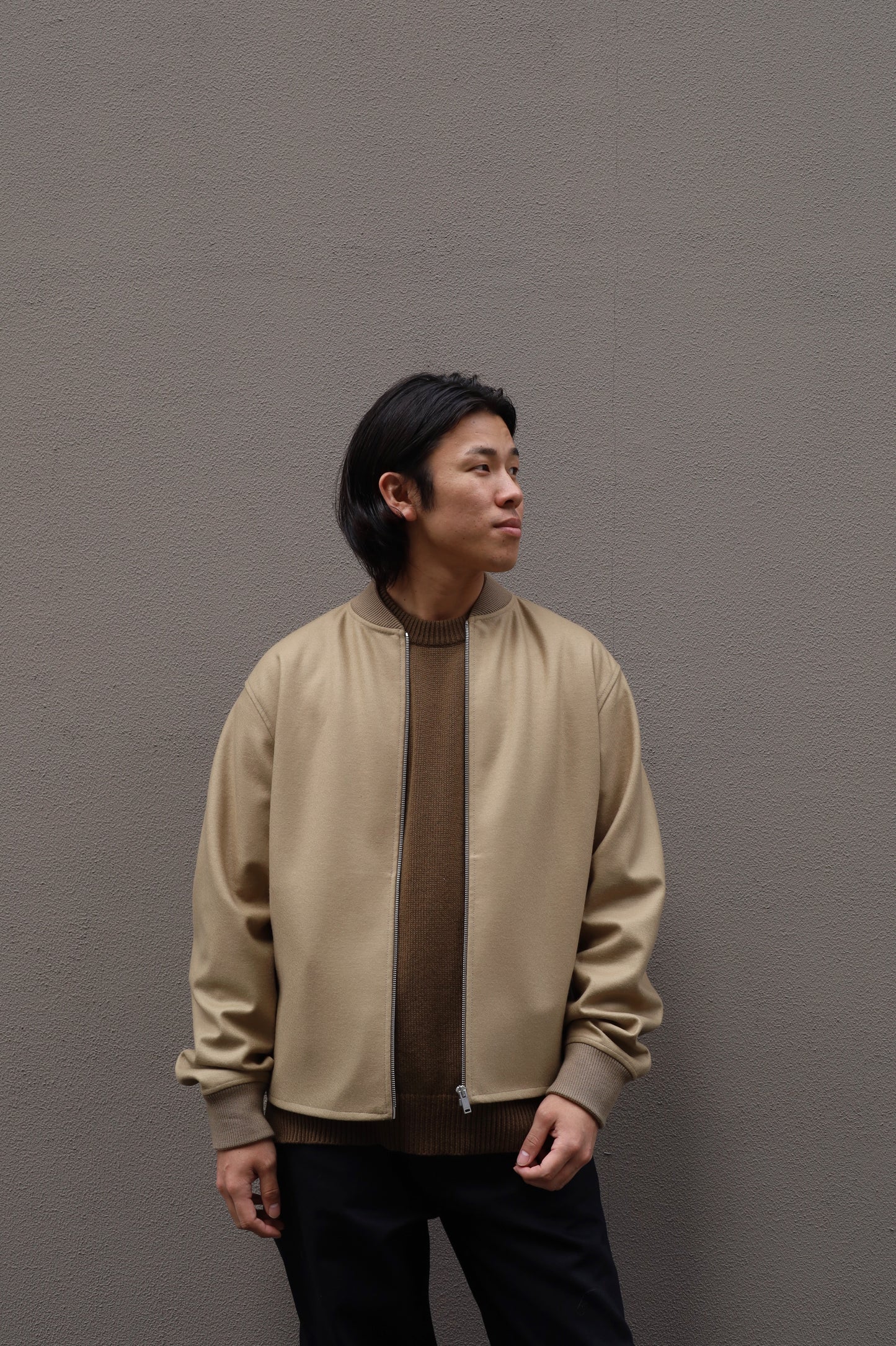 JIL SANDER SWEATSHIRT W/ZIP