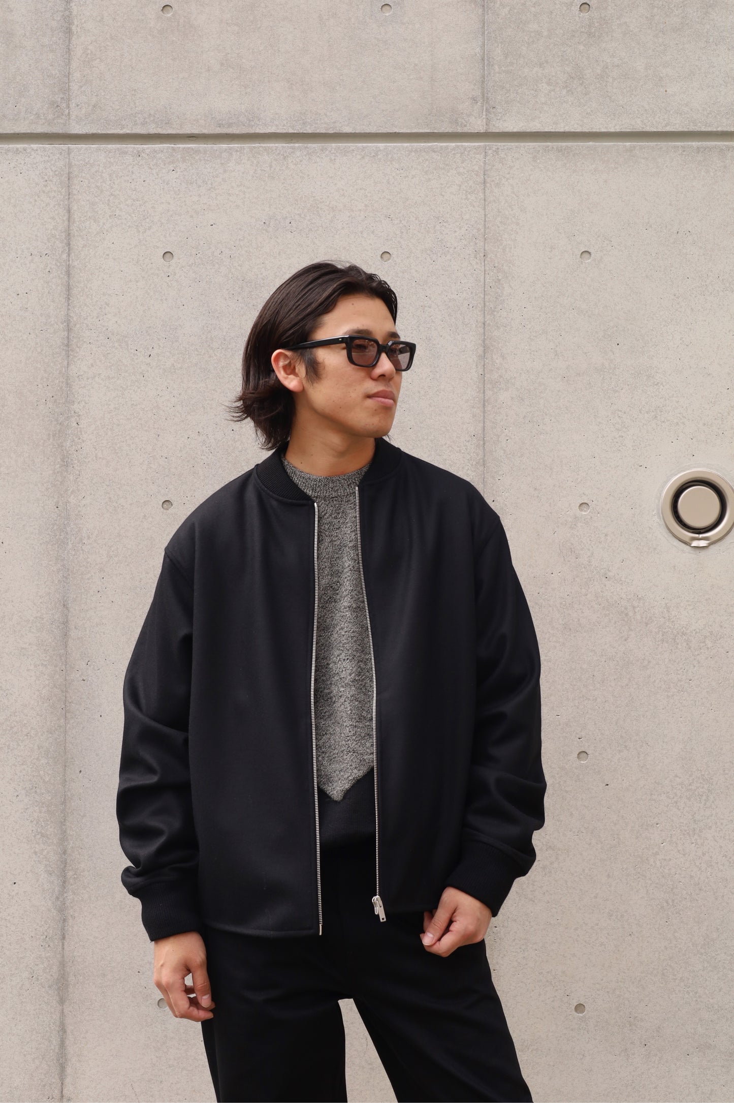 JIL SANDER SWEATSHIRT W/ZIP