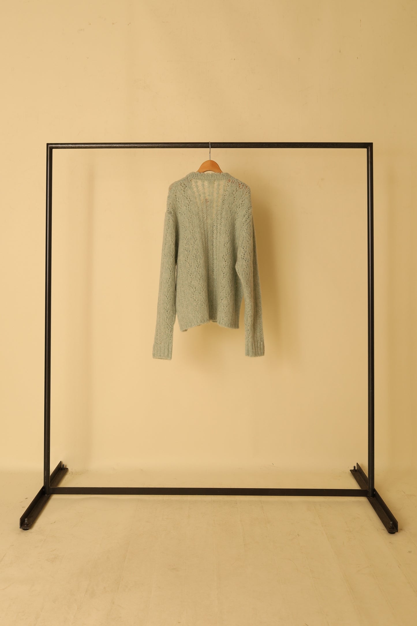 jonnlynx MOHAIR SUKASHI KNIT CARDIGAN