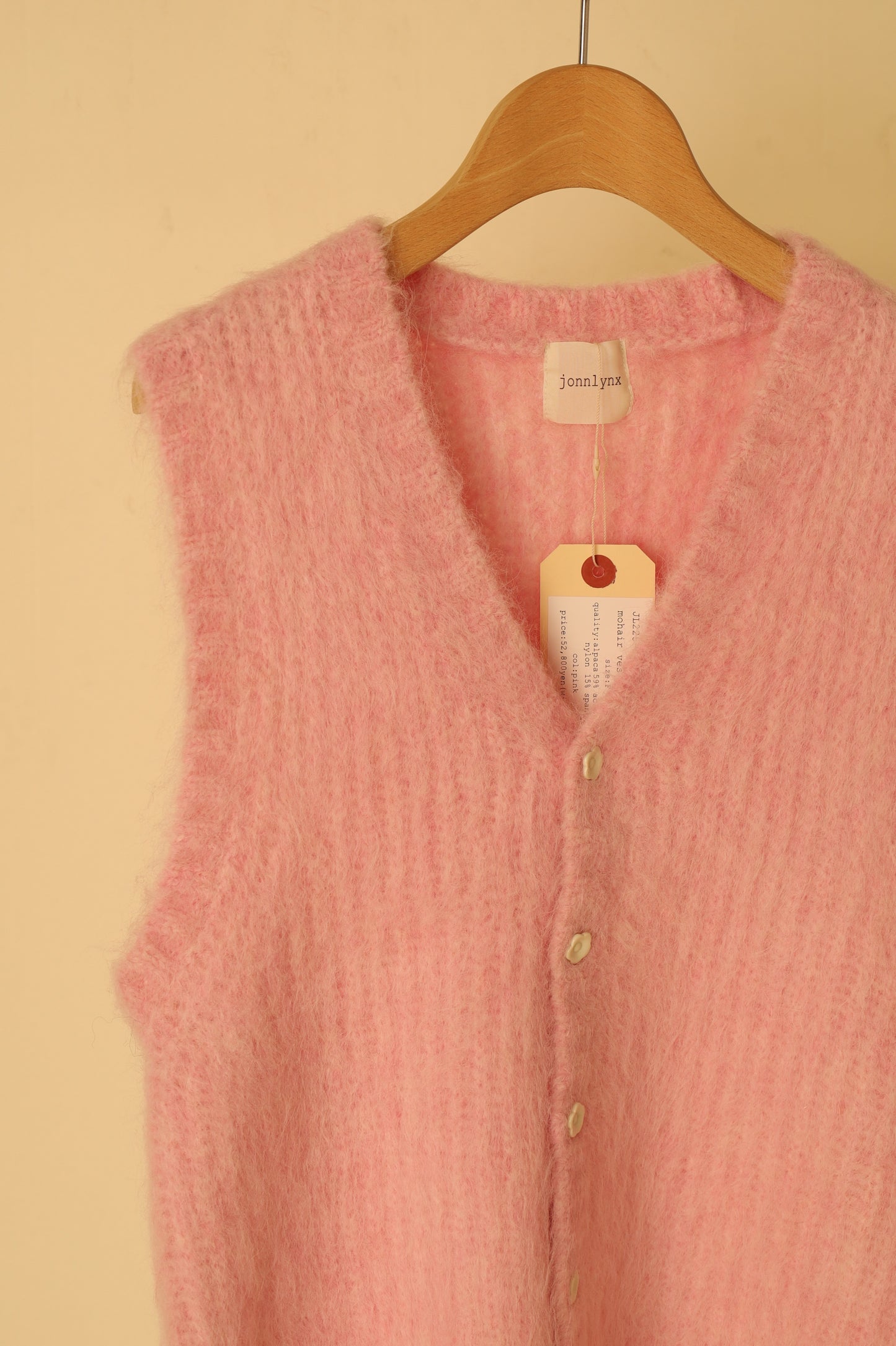 jonnlynx MOHAIR VEST