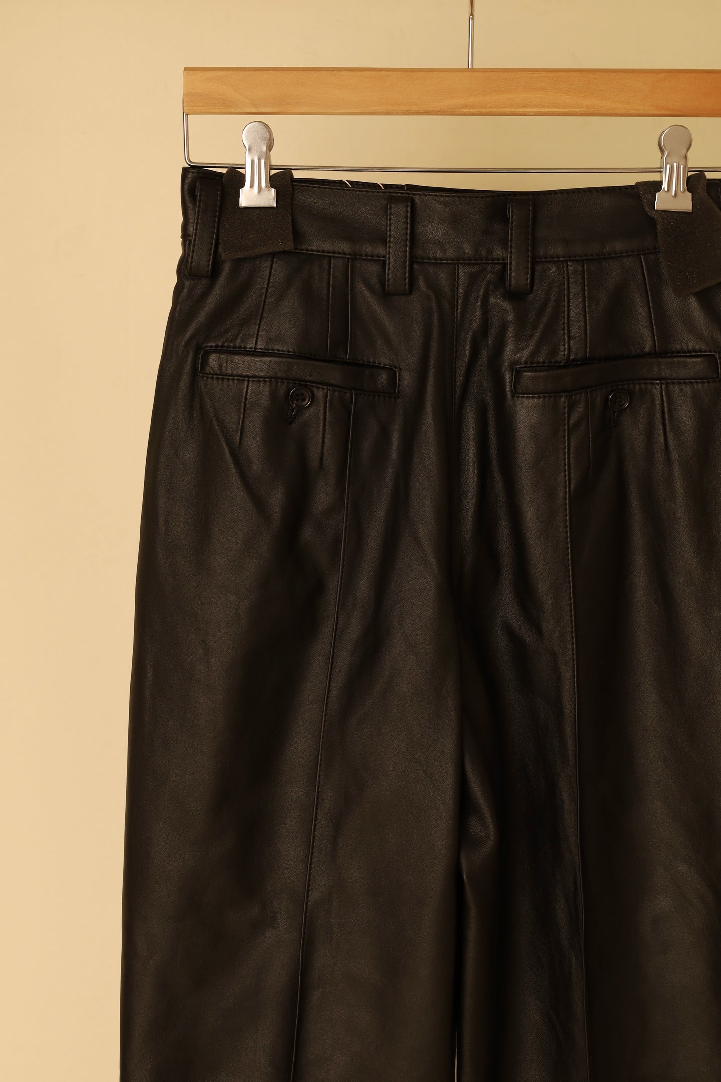 jonnlynx SHEEPSKIN LEATHER PANTS