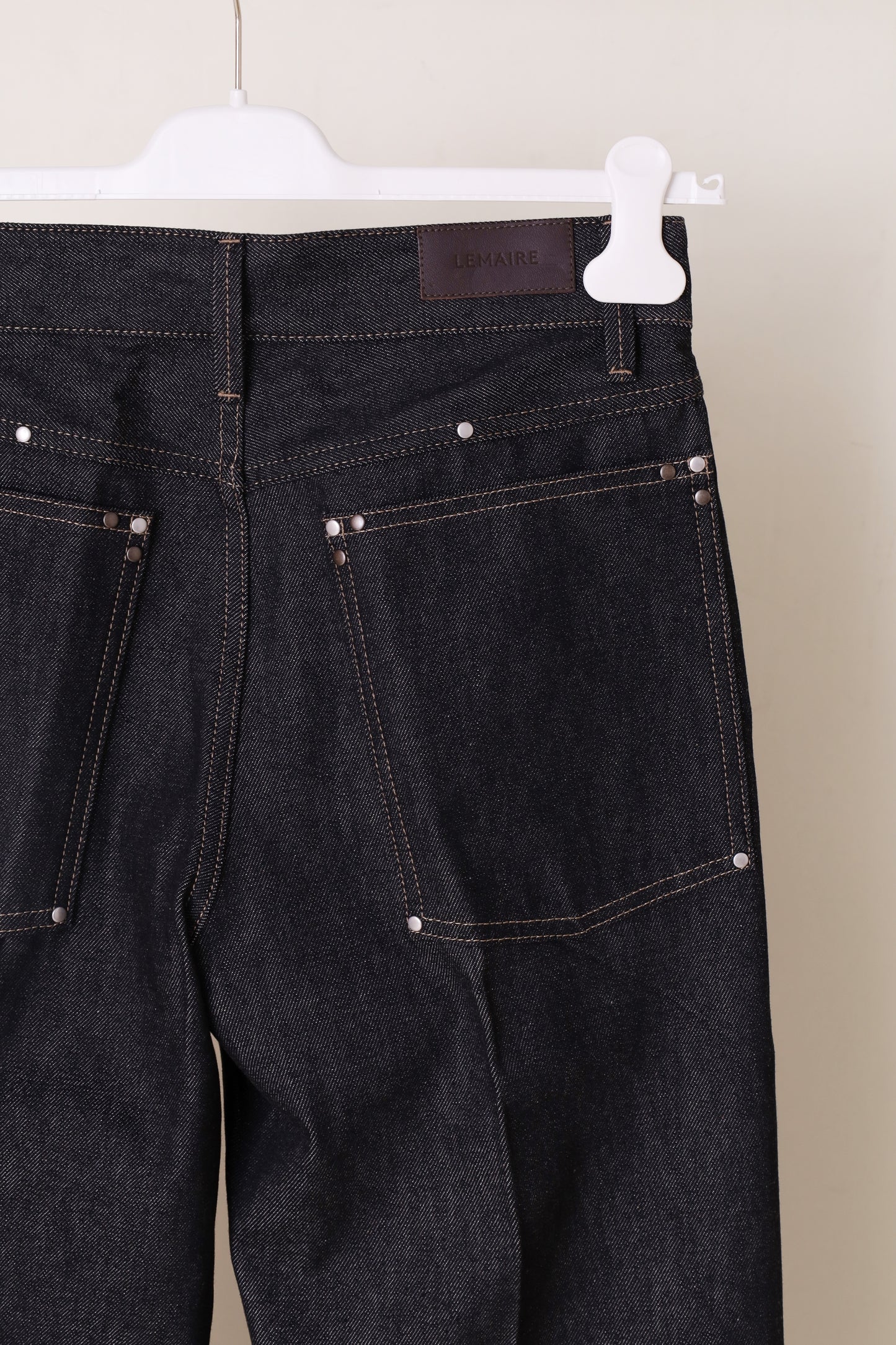 LEMAIRE WIDE PANT WITH STUDS