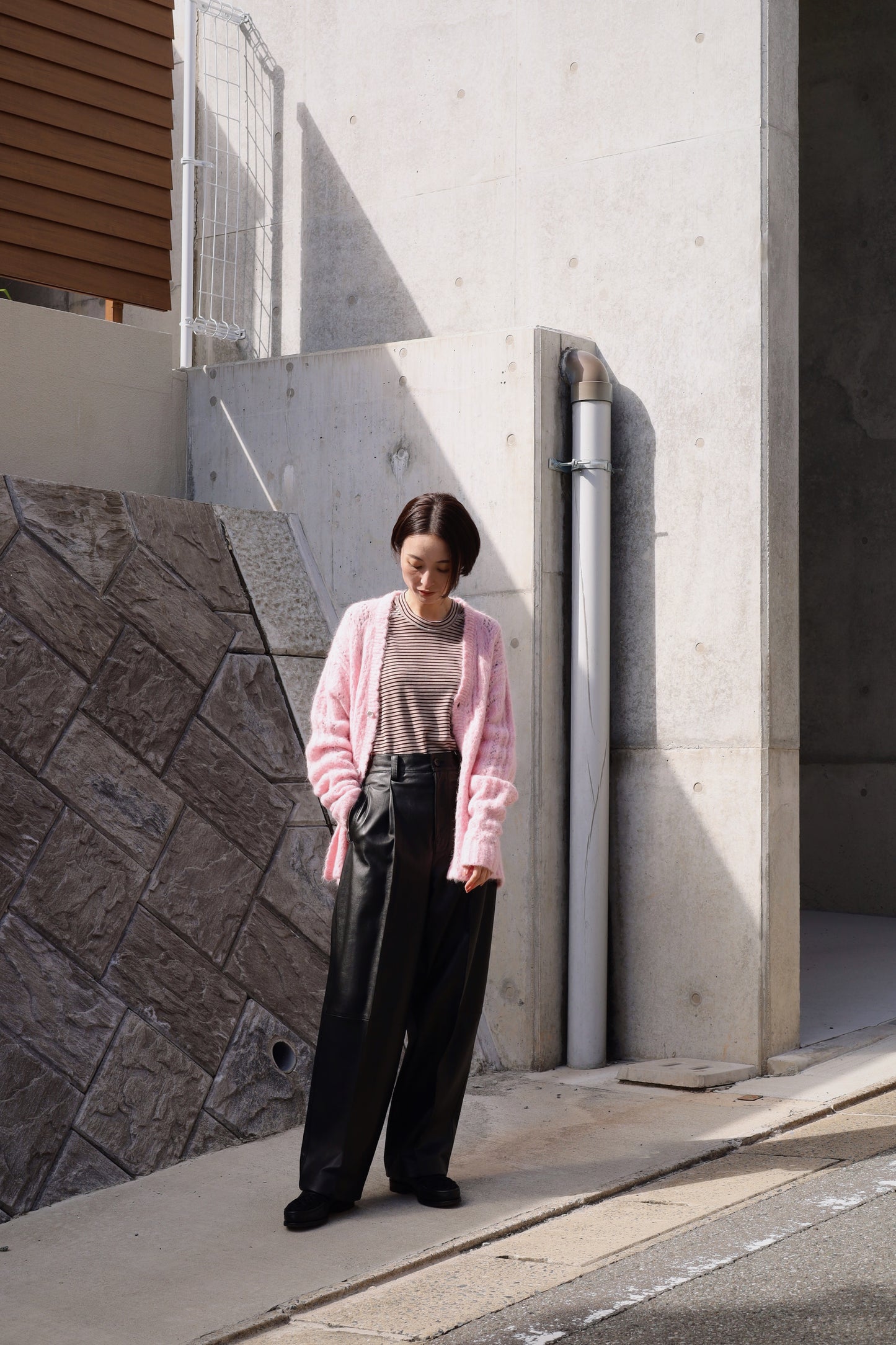 jonnlynx SHEEPSKIN LEATHER PANTS