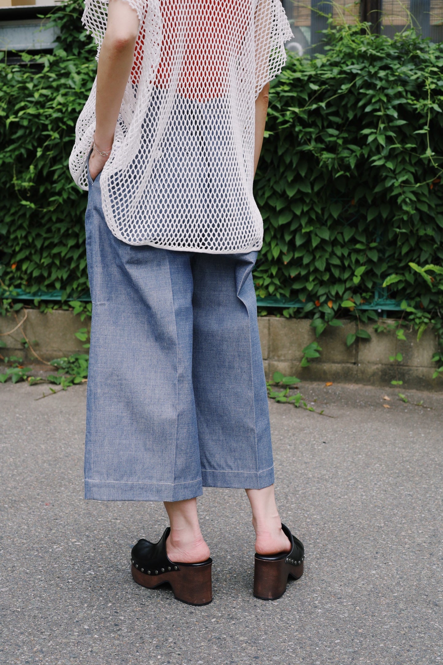 jonnlynx CROPPED DENIM