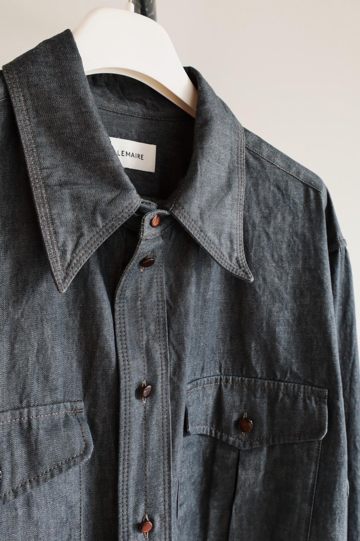 LEMAIRE  RELAXED WESTERN SHIRT