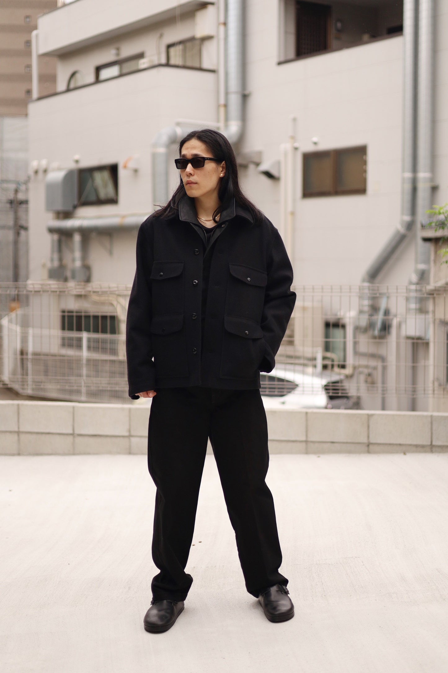 LEMAIRE MAXI BARREL WORKWEAR PANTS