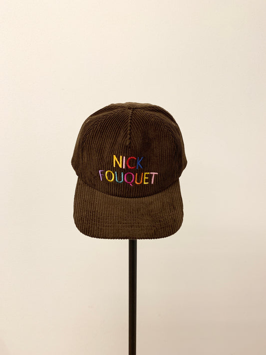 Nick Fouquet NF Rainbow Corduroy Cap