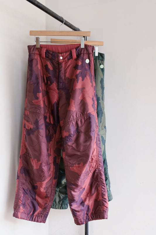 OAMC   RE:WORK  QUILTED PANT, CAMO