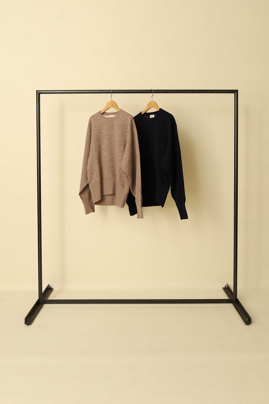 jonnlynx COTTON WOOL URAKE PULLOVER