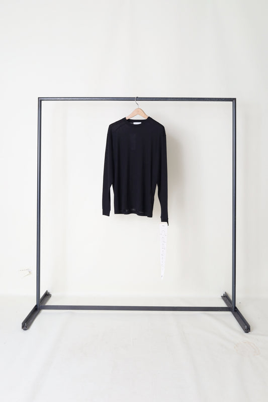 SETCHU ORIGAMI LONG T-SHIRT W.CASHMERE LT