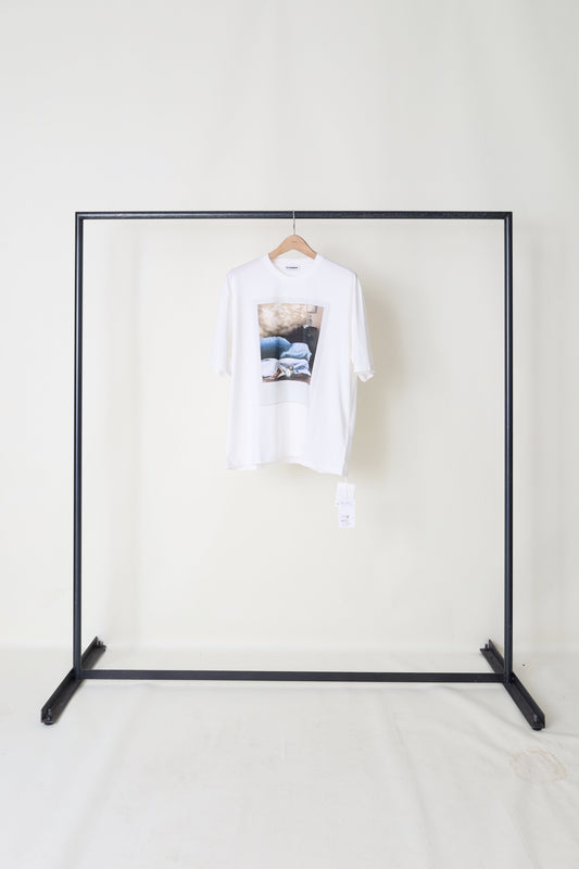 JIL SANDER T-SHIRT CN SS PNT