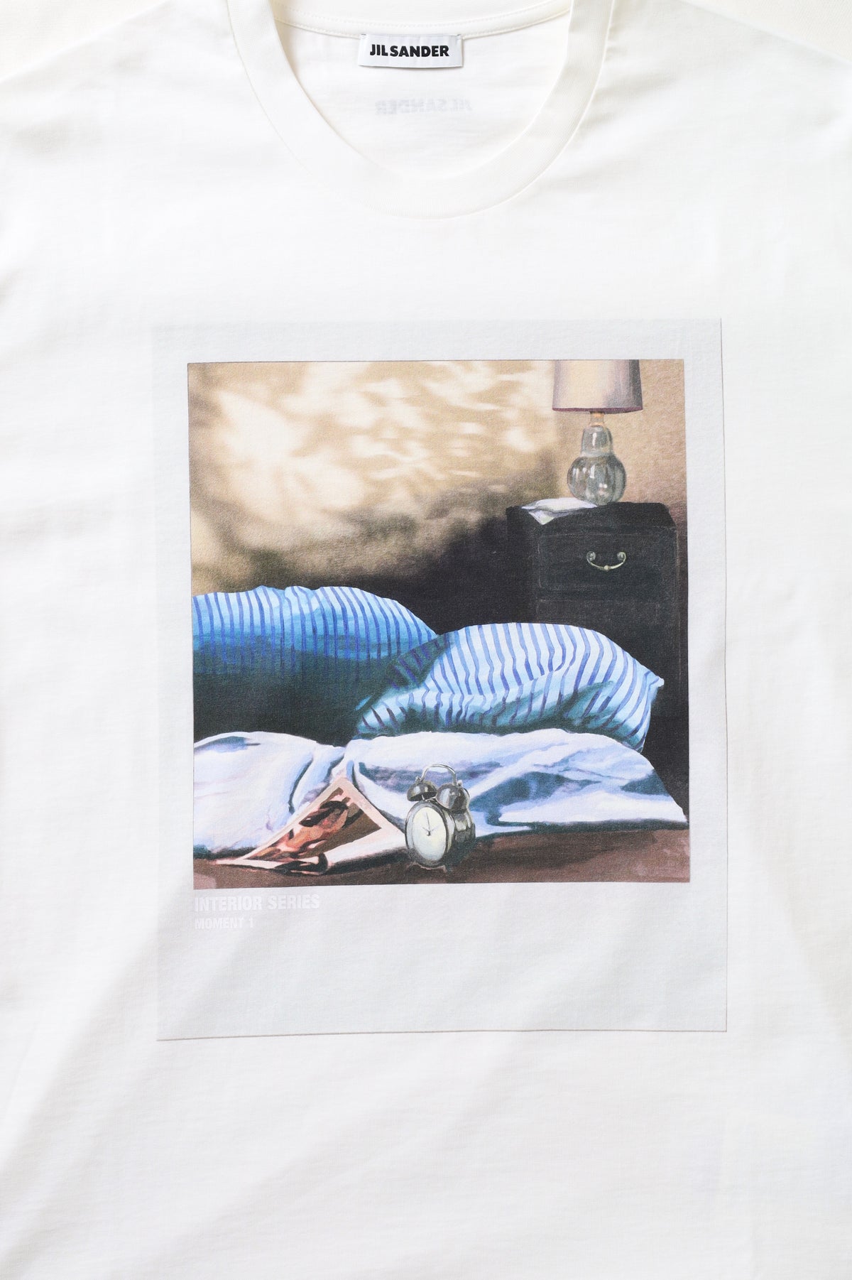 JIL SANDER T-SHIRT CN SS PNT