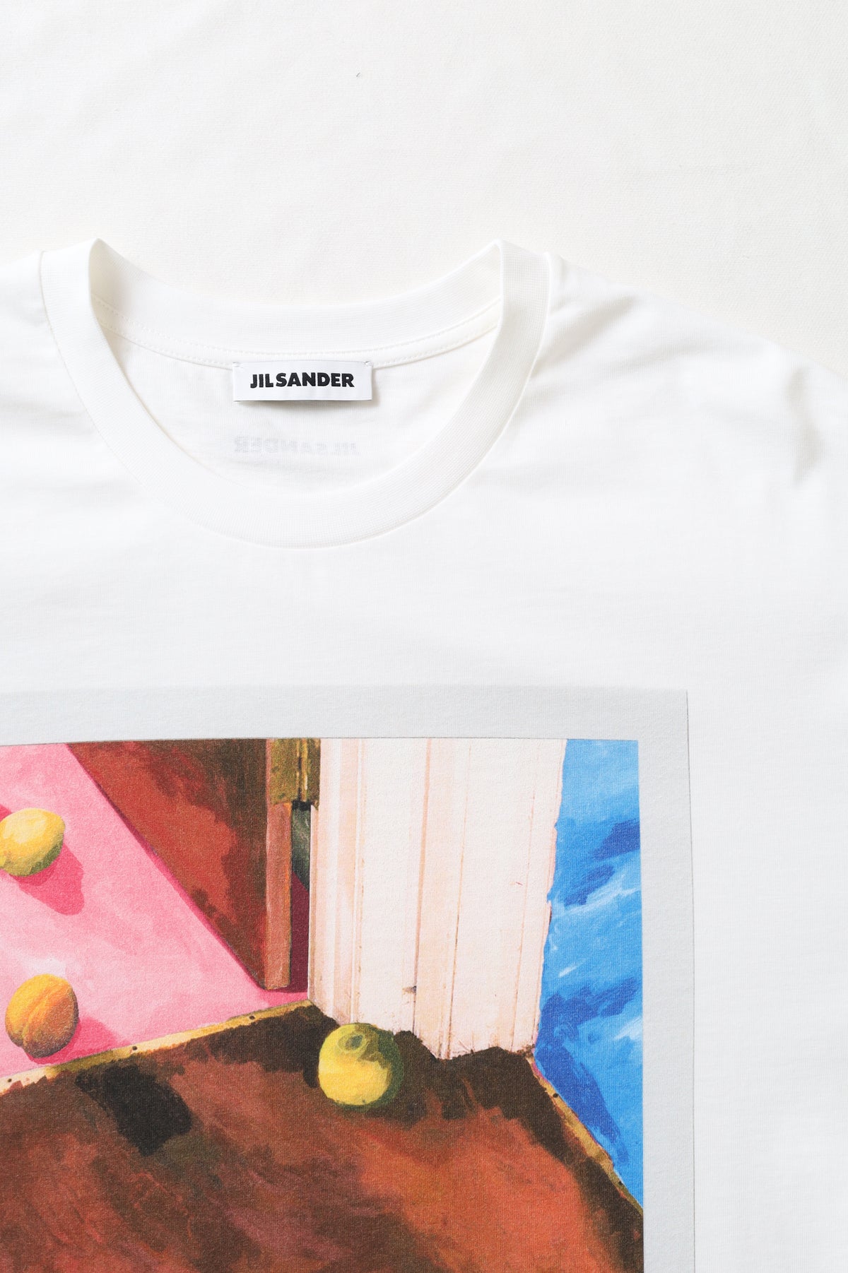 JIL SANDER T-SHIRT CN LS PNT