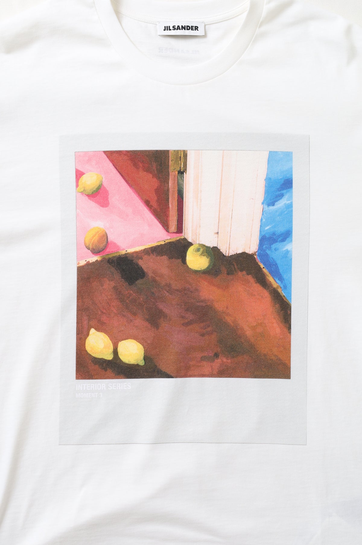 JIL SANDER T-SHIRT CN LS PNT