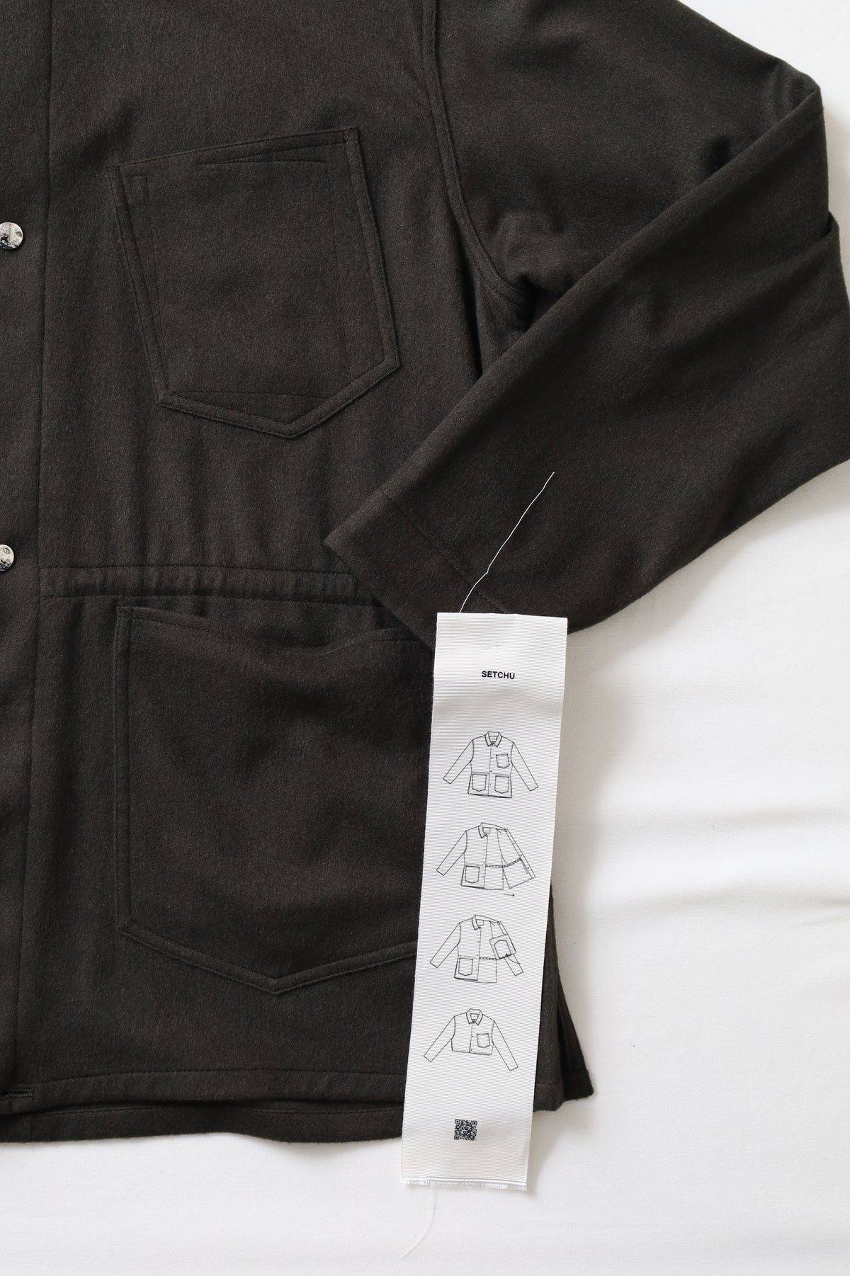 SETCHU WORK JACKET 2 CASHMERE