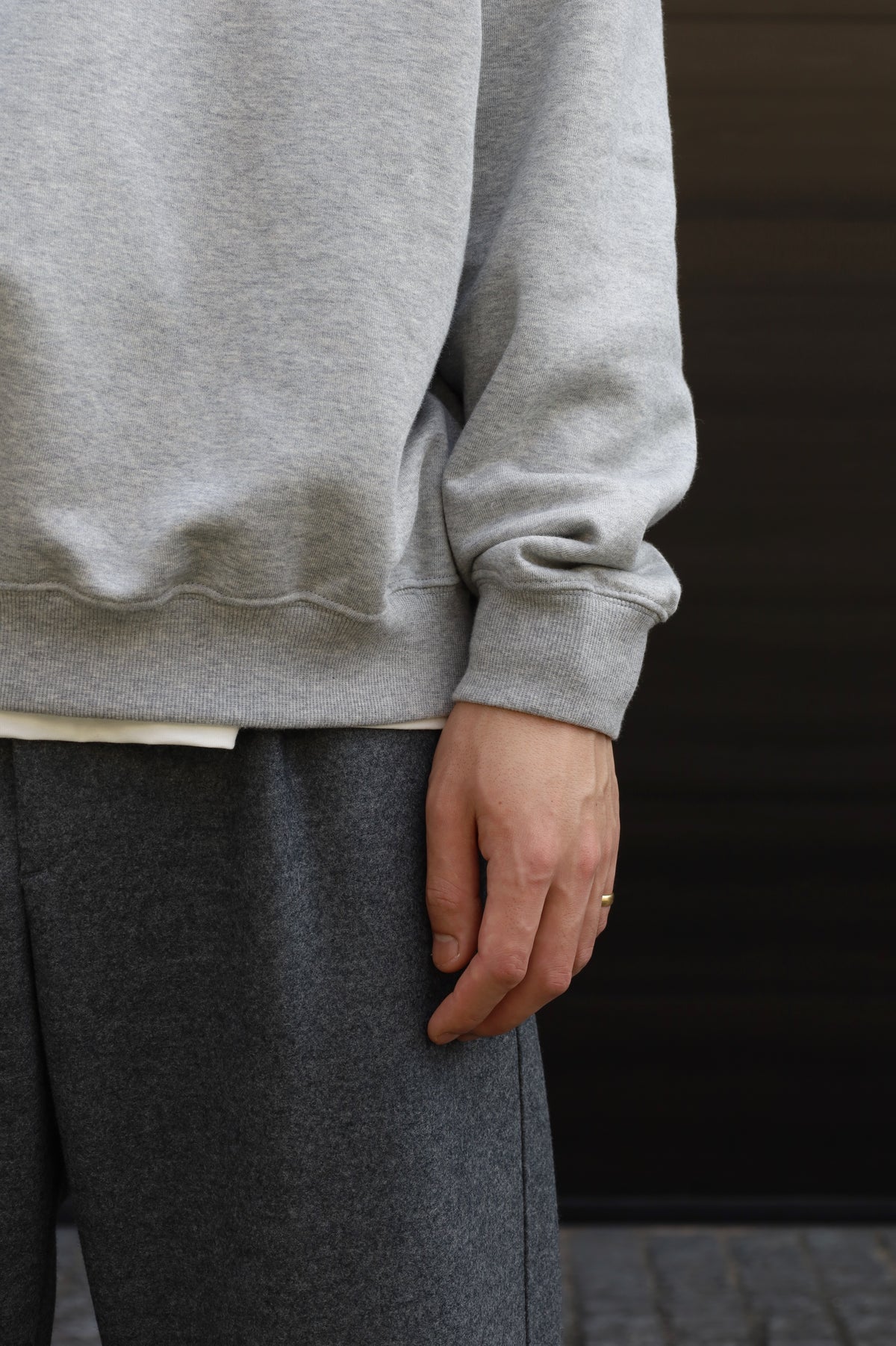 JIL SANDER SWEATSHIRT CN EMB