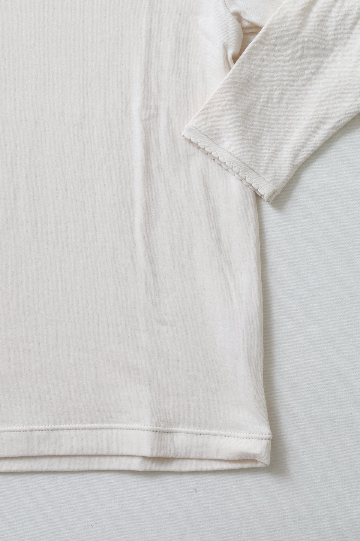 jonnlynx SHELL-EDGE DOUBLE-LAYER TEE