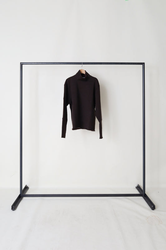 jonnlynx COTTON WOOL URAKE HIGHNECK PULLOVER