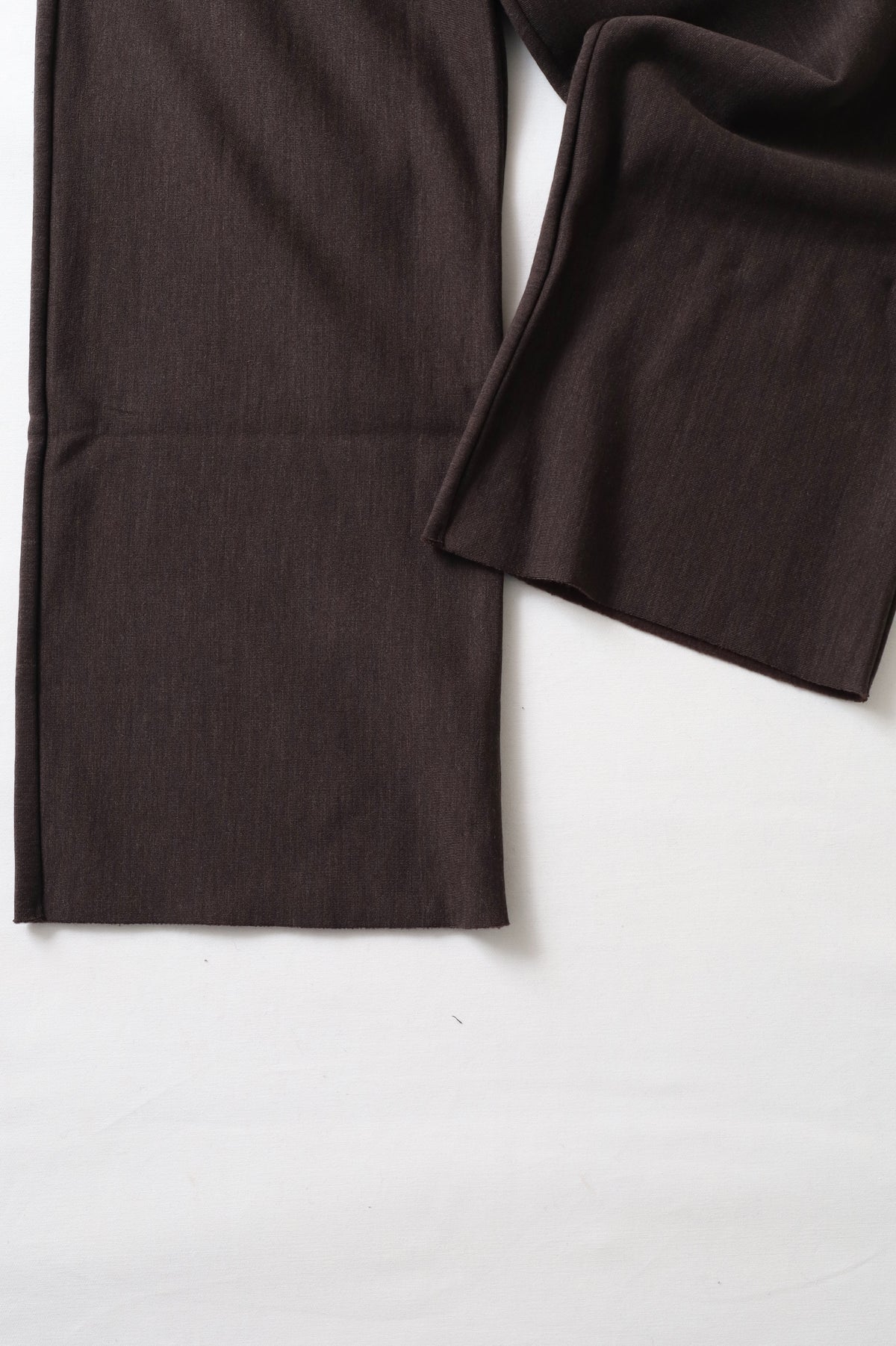 jonnlynx COTTON WOOL URAKE PANTS